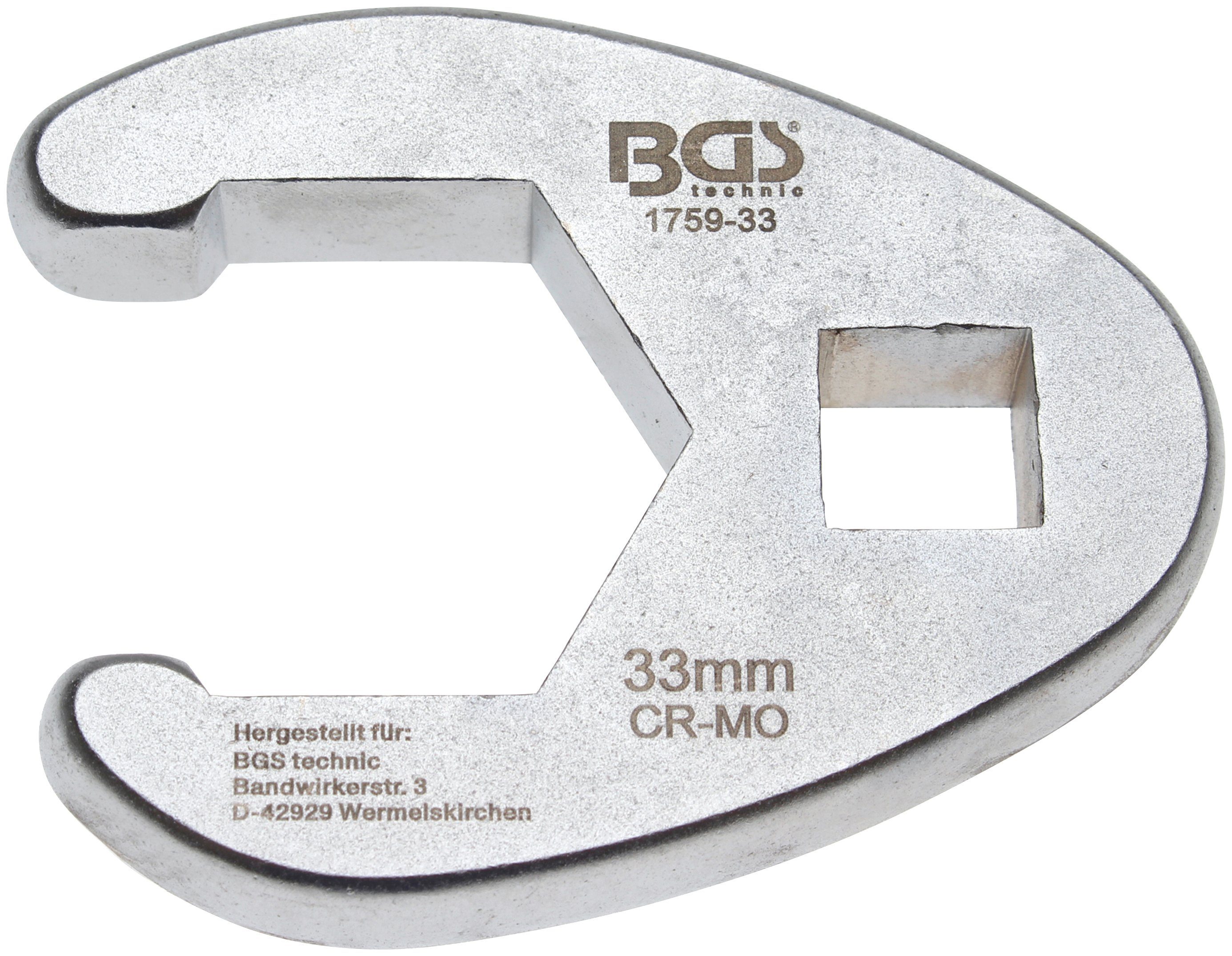 Innenvierkant (3/4) 12,5 / BGS mm 20 Antrieb Werkzeugset mm (1/2) Hahnenfußschlüssel-Satz, 8-tlg.,