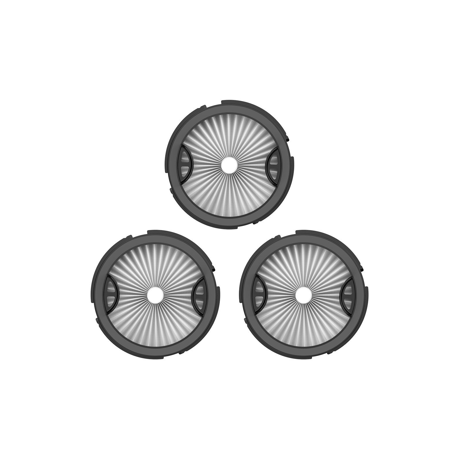 aonus Akku-Stielstaubsauger HEPA-Filter 3er-Set, kompatibel mit SU7, A7 kabellosen Staubsaugern