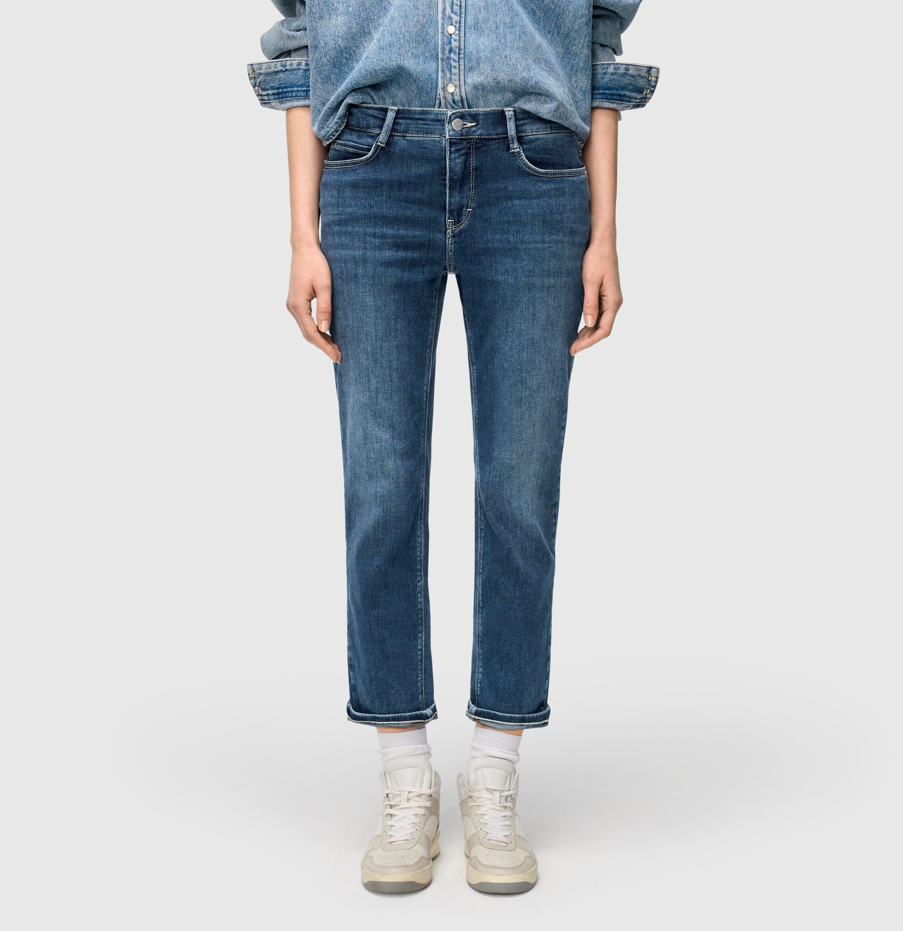 MAC 7/8-Jeans DREAM cropped auth. Innovativer Hyperstretch Denim mit figurf günstig online kaufen