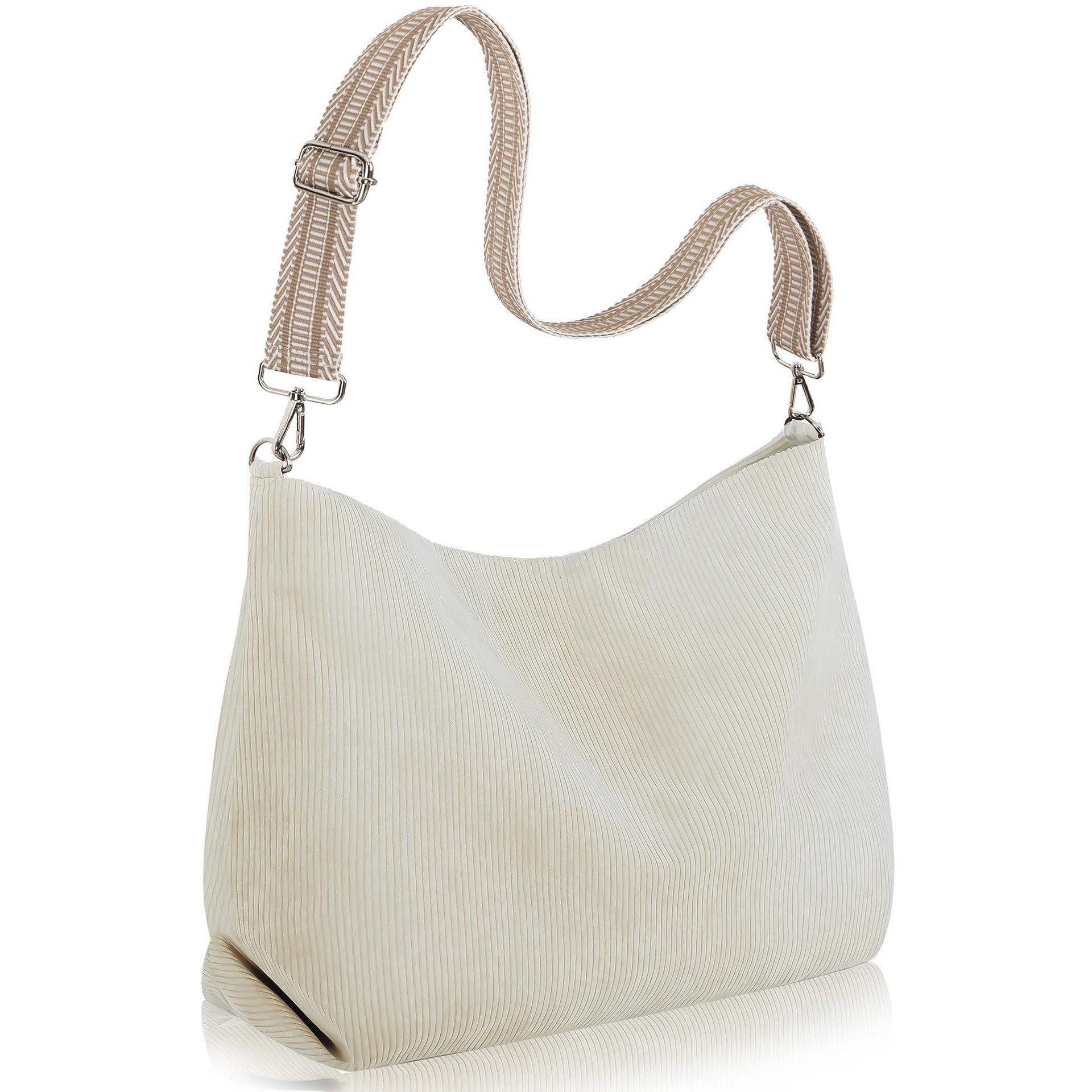 Coonoor Schultertasche Cord-Tote Bag, große Kapazität Schultertasche, Shopp günstig online kaufen