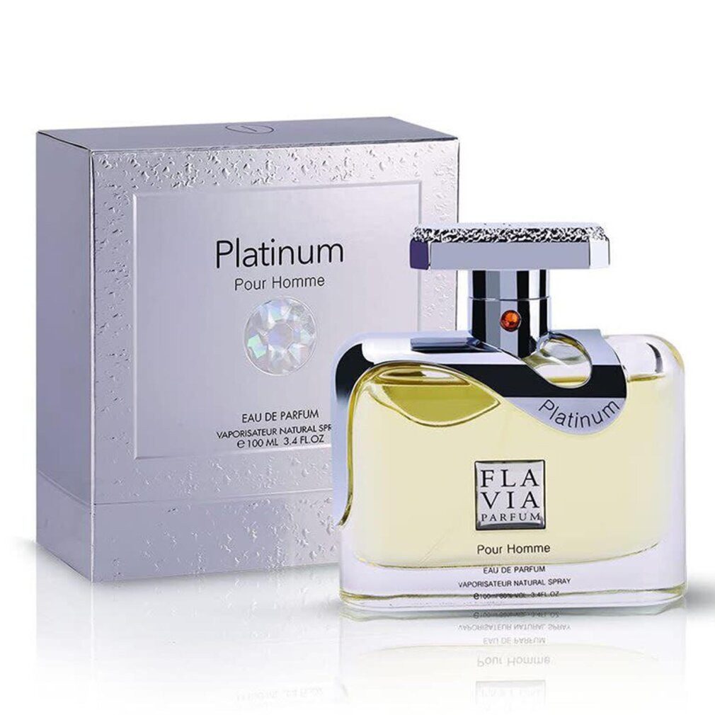Flavia Eau de Parfum Platinum Pour Homme - EDP - Inhalt: 100 ml