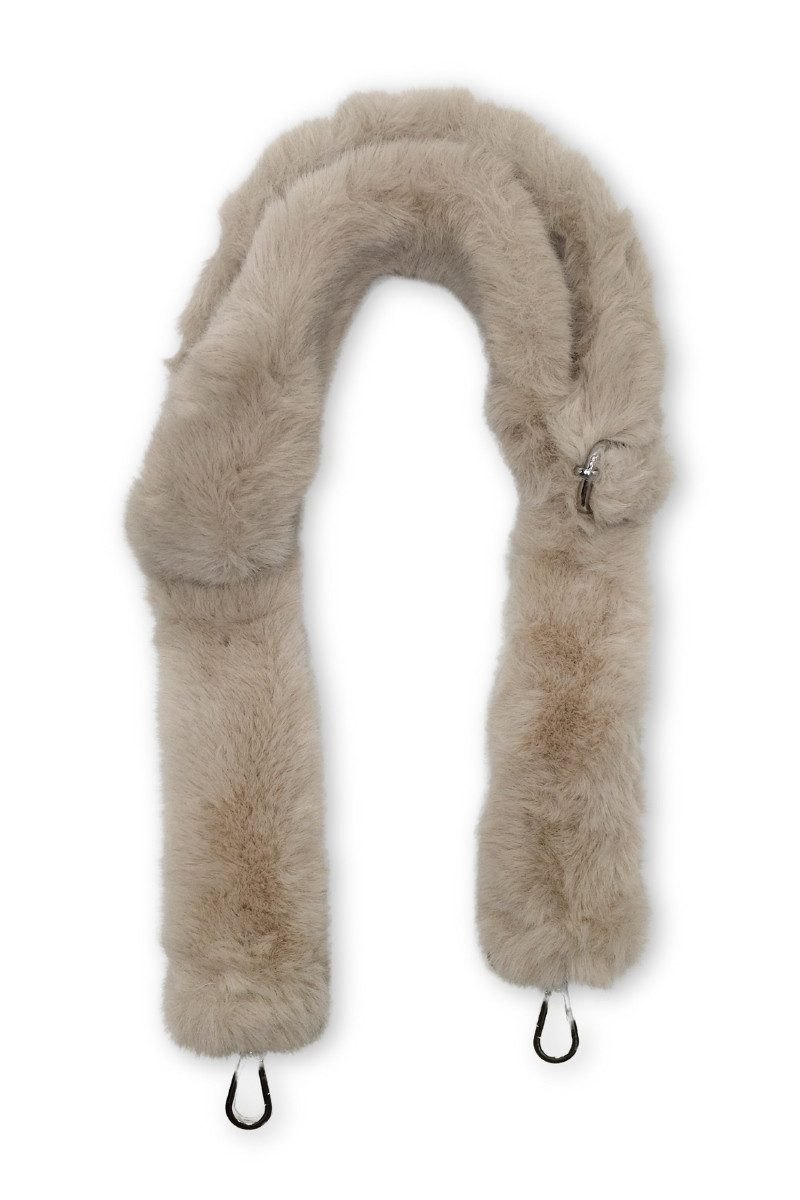 Lot83 Handtasche Taschen-Schulterriemen - FLUFFY - altrosa, beige, navy, sc günstig online kaufen