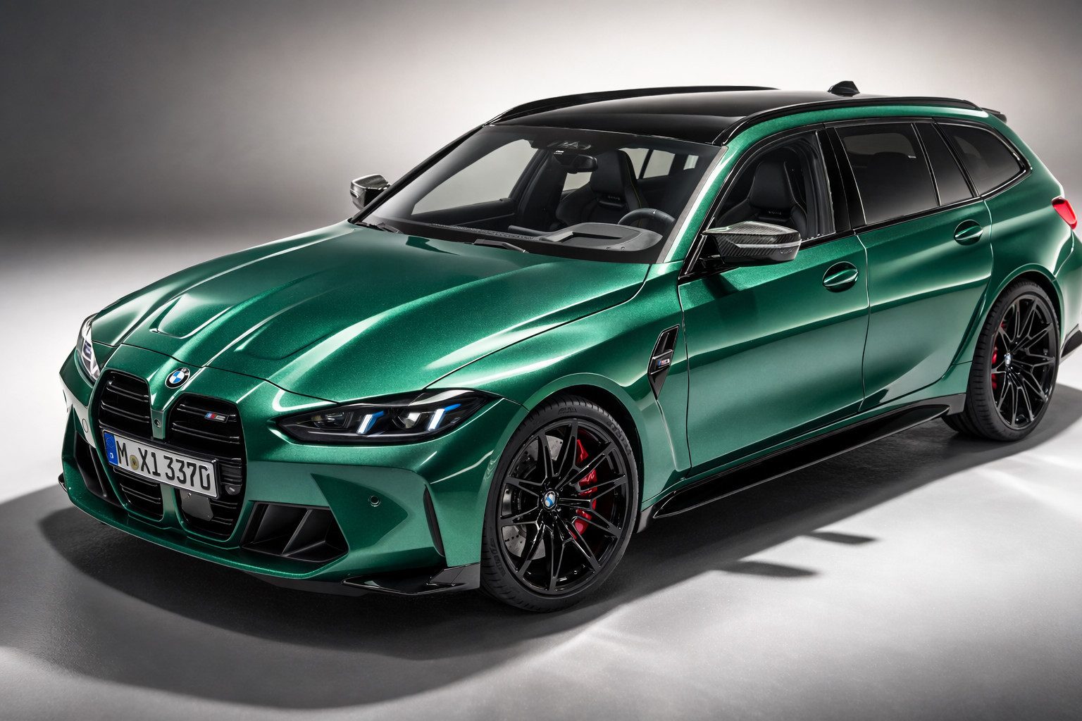 BMW Modellauto BMW M3 Touring G81 1:18 Miniatur Modellauto Modellfahrzeug, (1-tlg) – Bild 4 von 5