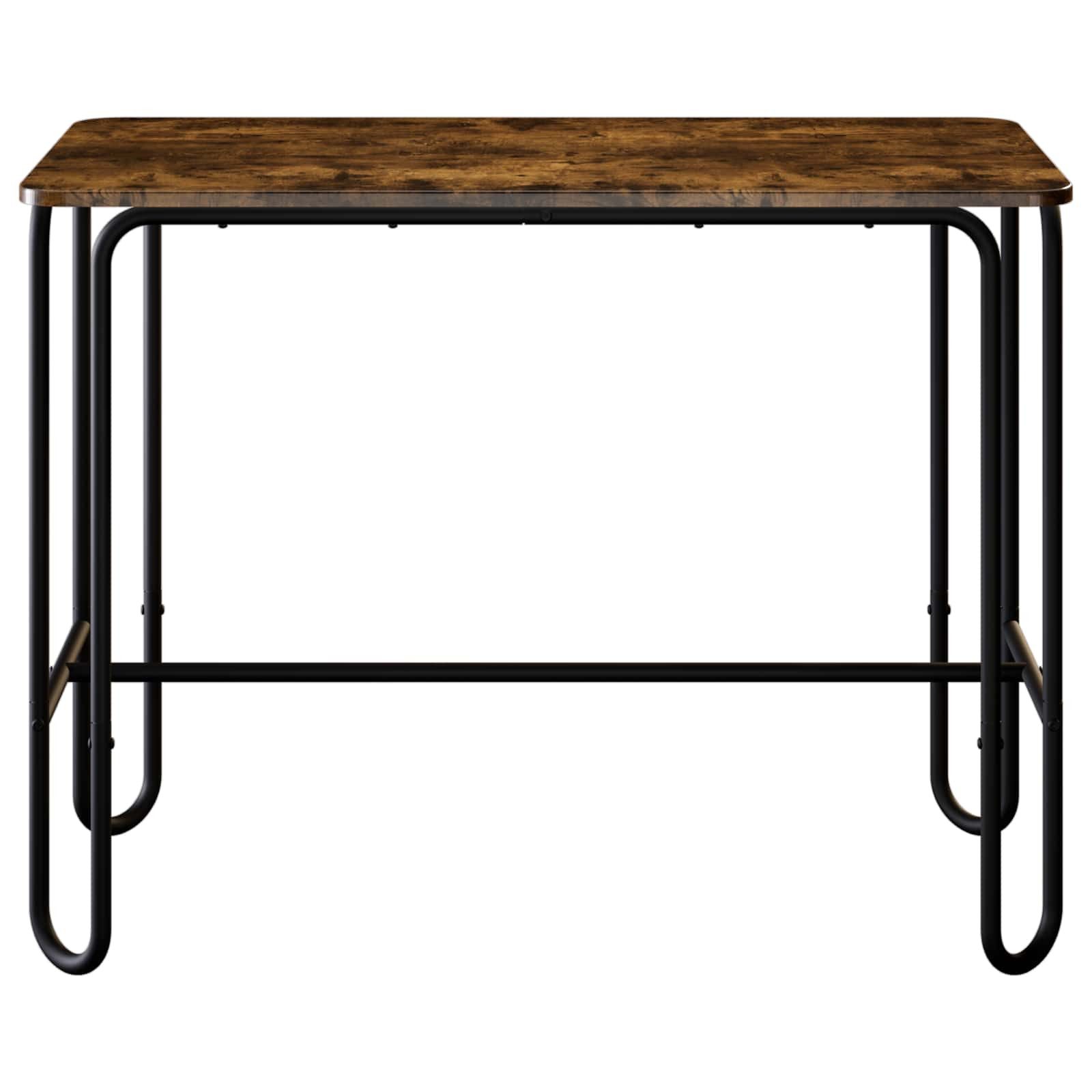 vidaXL Esstisch Esstisch 100 x 50 x 75 cm Holzwerkstoff Geräucherte Eiche (1-St)