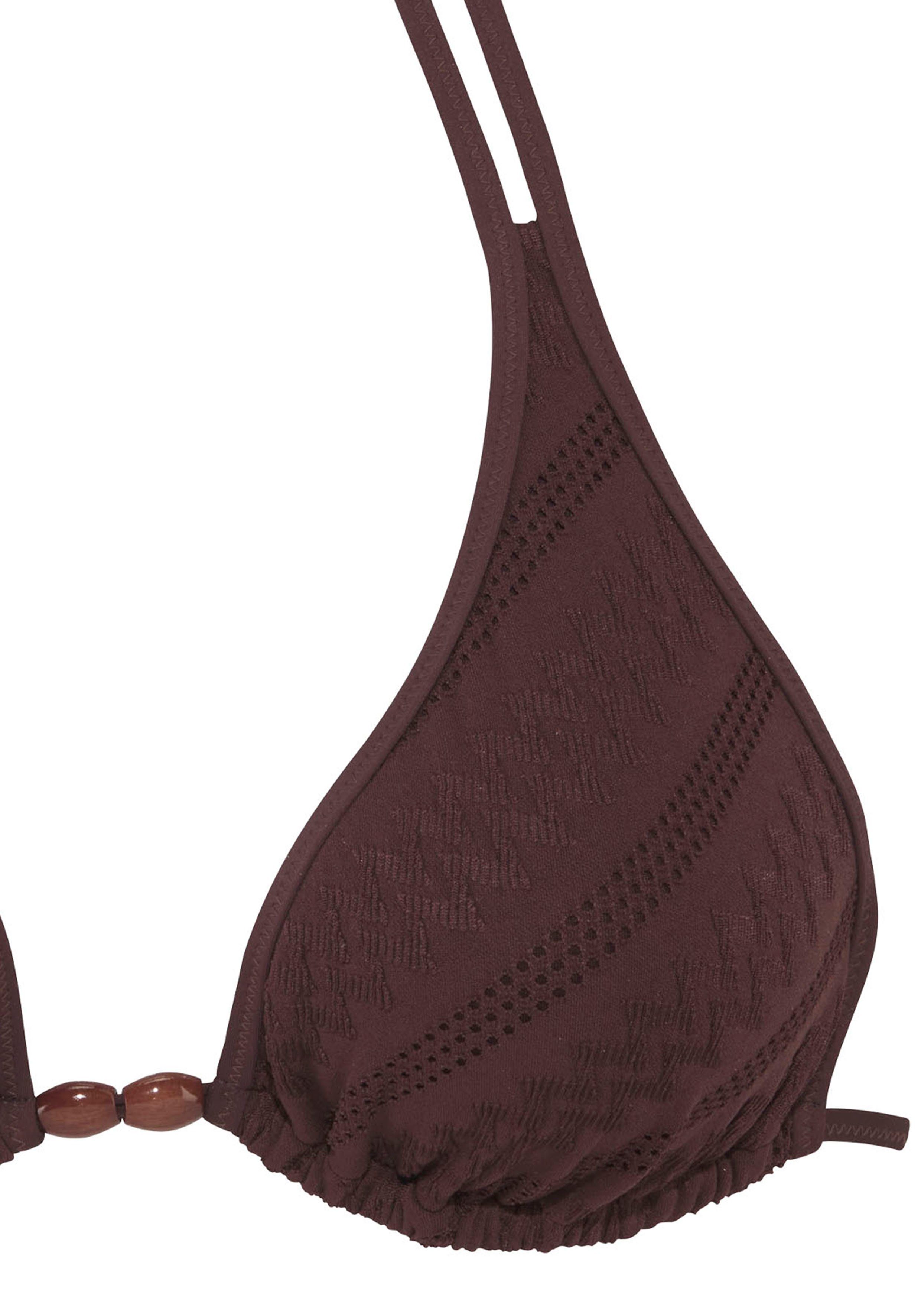 s.Oliver Triangel-Bikini Naila mit Struktur