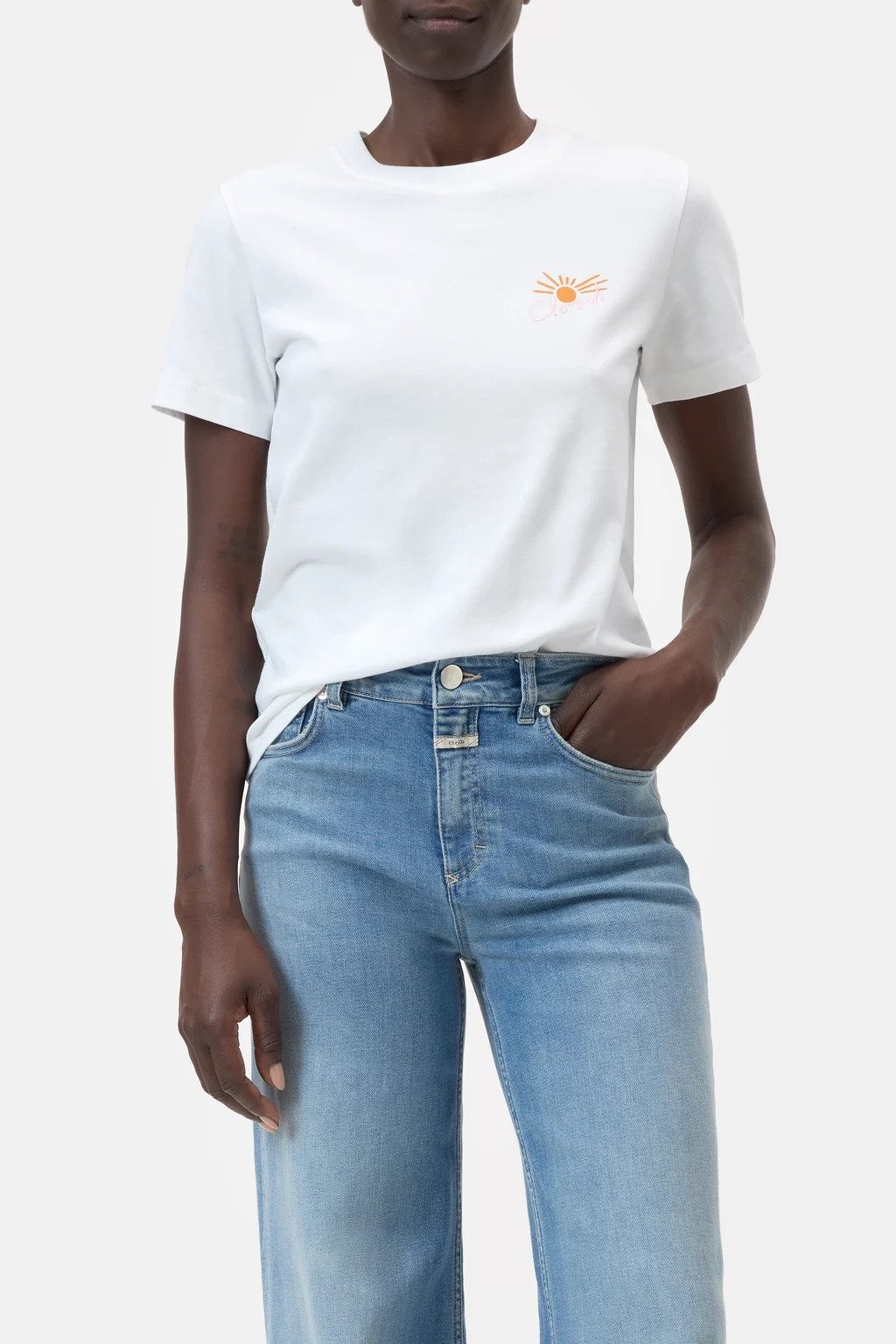 CLOSED Kurzarmshirt Basic t-shirt