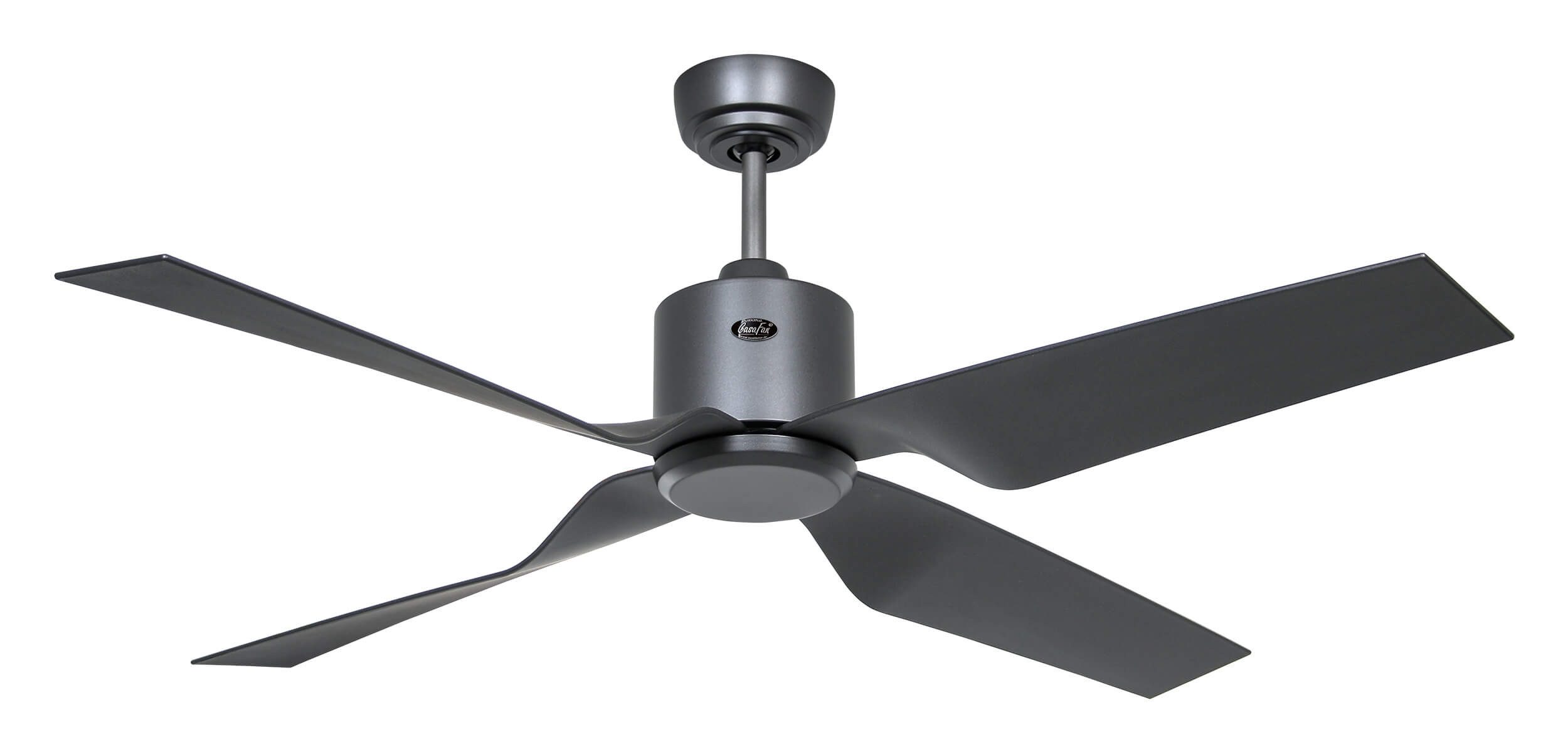 CasaFan Deckenventilator Energiespar Deckenventilator Eco Dynamix II 132 cm Basalt, Timer