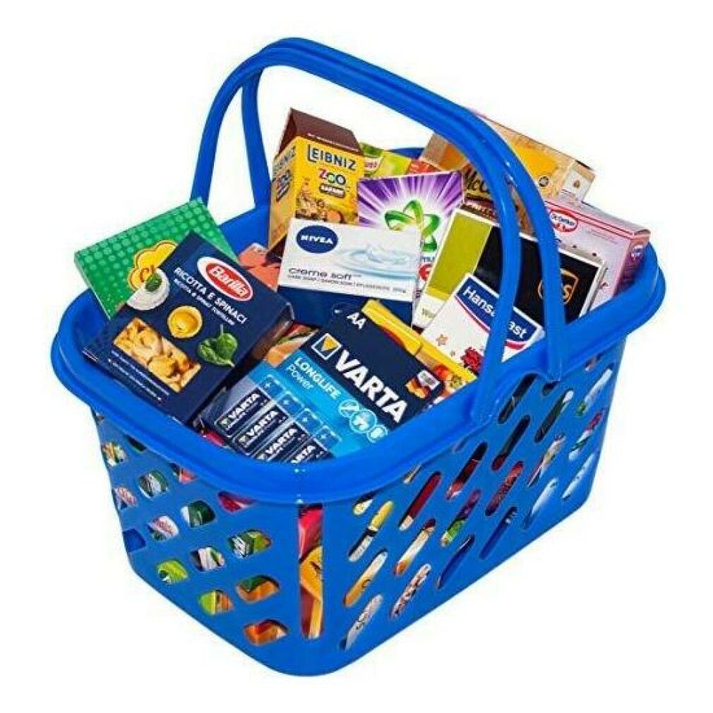 Spielgeschirr Trendkorb, blau