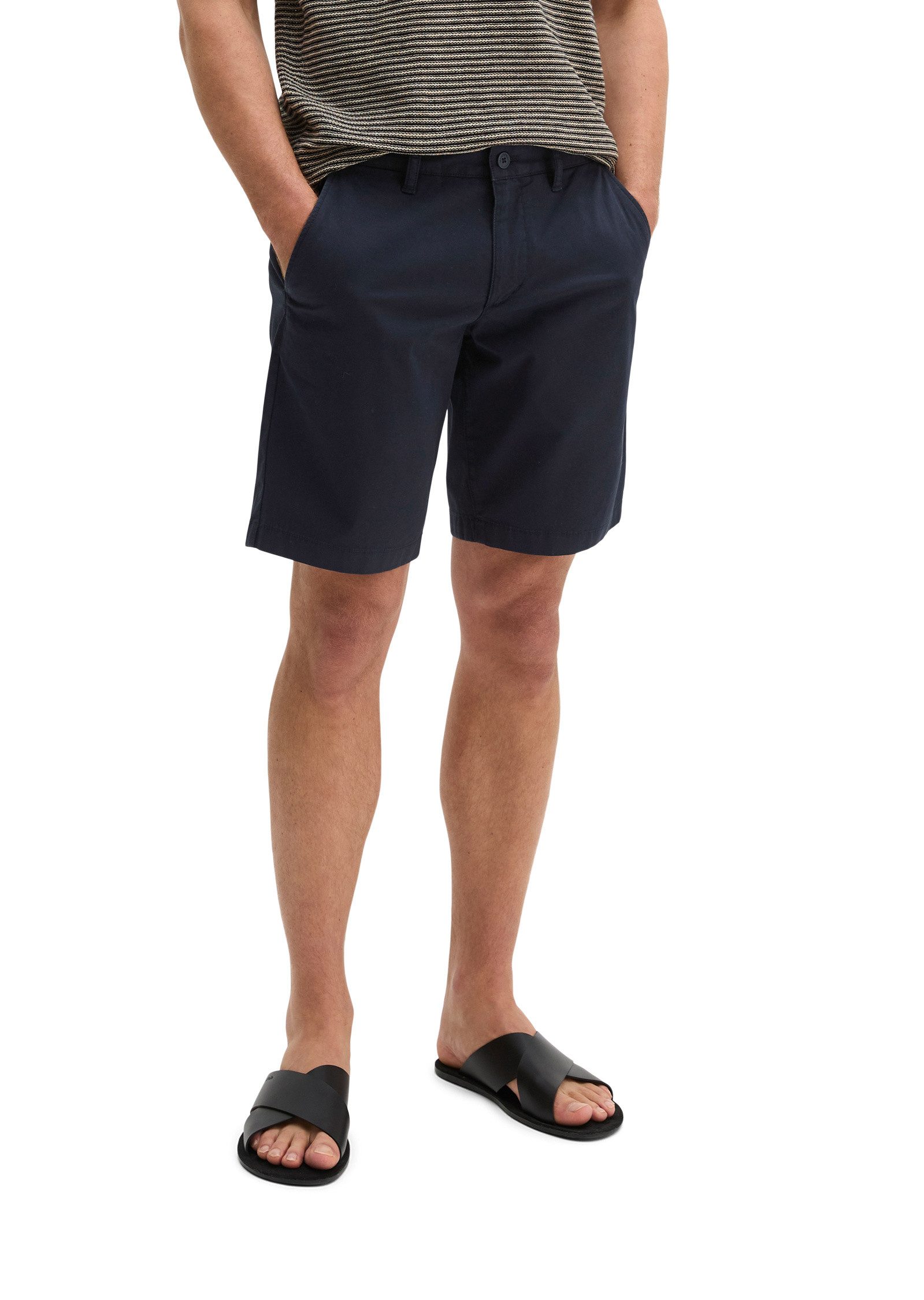 Marc O'Polo Shorts aus leichtem Stretch-Twill