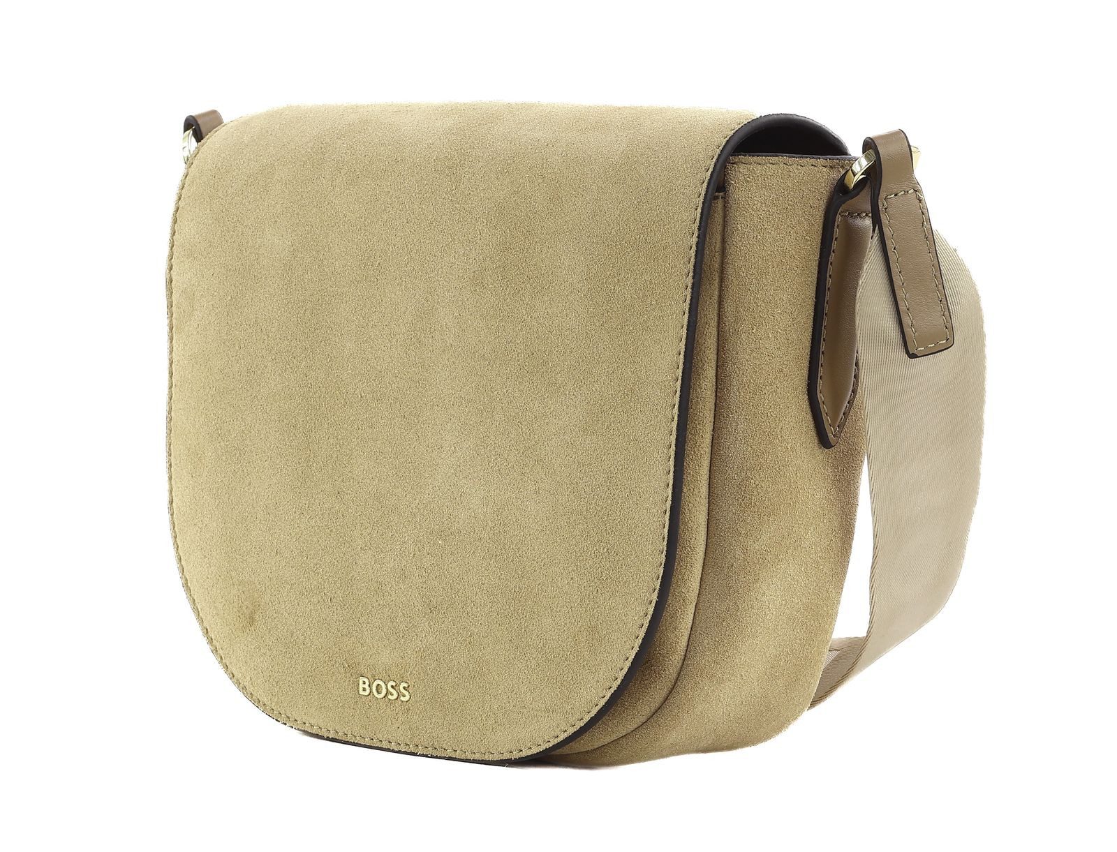 BOSS Umhängetasche Flap Xbody SU, aus echtem Rindsleder