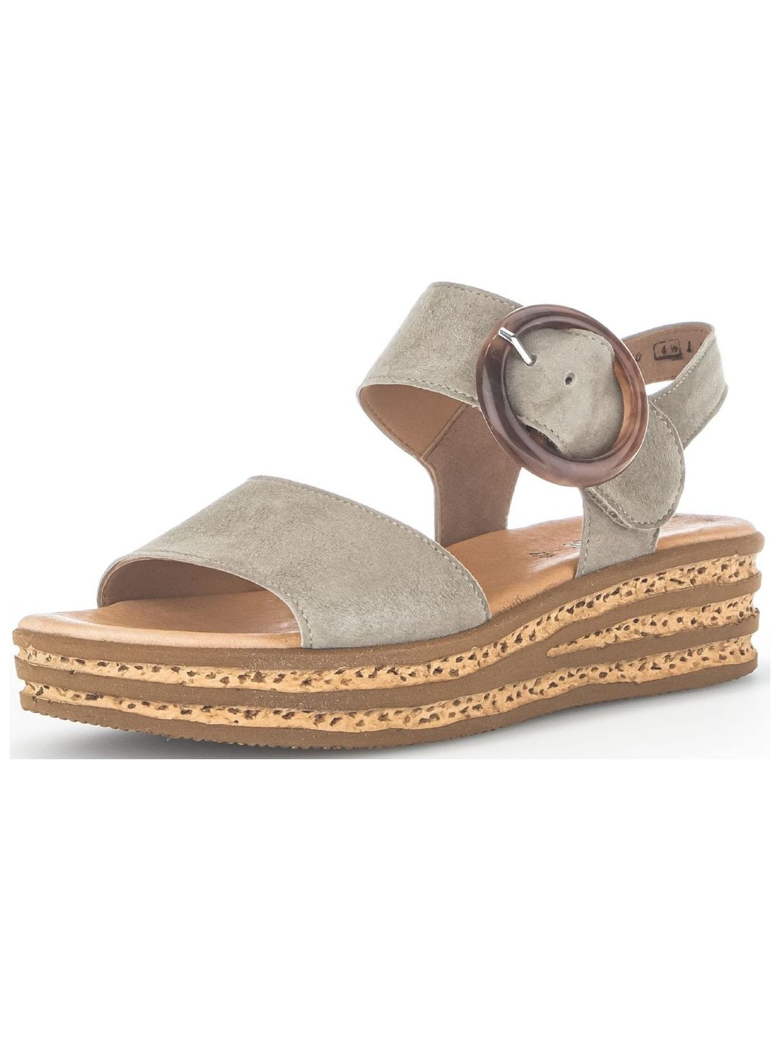 Gabor Sandalen Veloursleder . Riemchensandalette