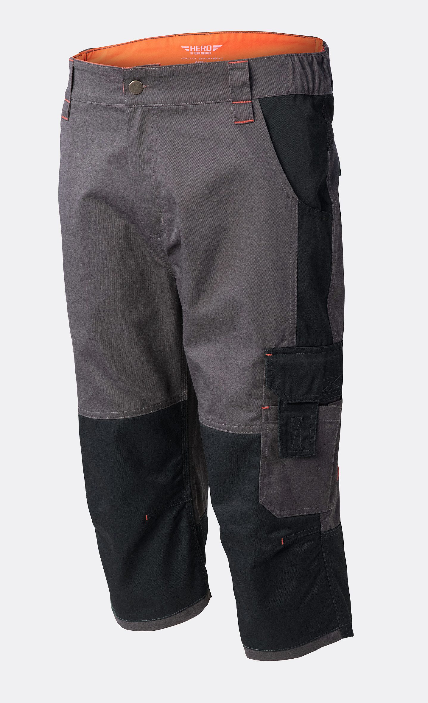 HERO by John Medoox Arbeitsshorts TACOMA Workwear 3/4-Hose Arbeits-3/4-Cargohose in Funktionsqualität für Herren