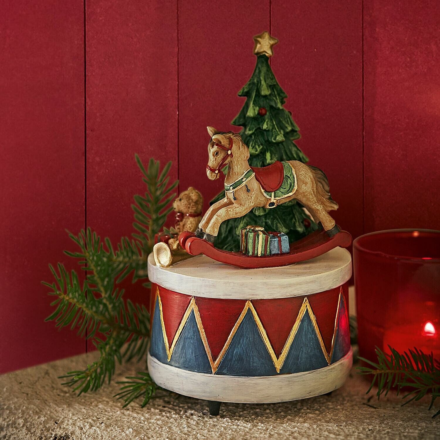 Mirabeau Weihnachtsfigur Spieluhr Harmony bunt (kein Set, kein Set) günstig online kaufen