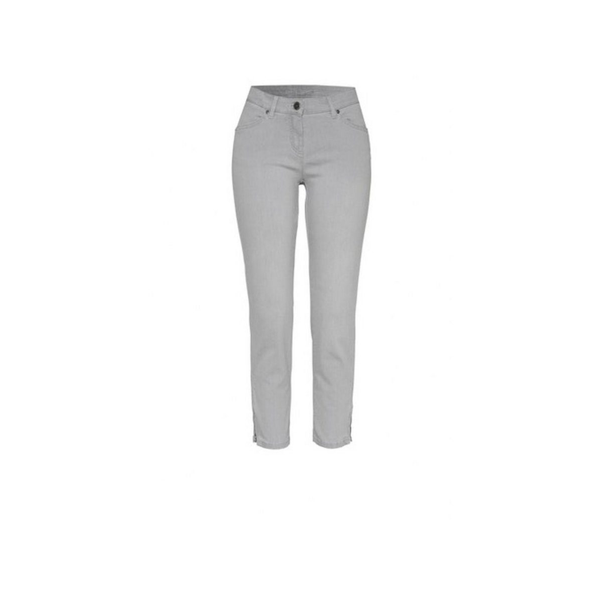 TONI 5-Pocket-Jeans grau (1-tlg) grey used