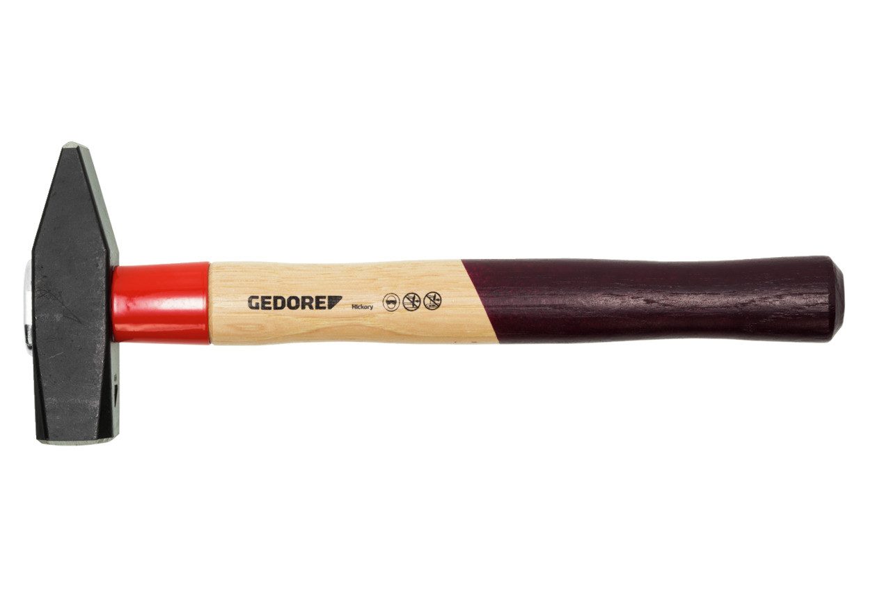 Gedore Hammer 600 E-800 Schlosserhammer ROTBAND-PLUS mit Eschenstiel, 800 g
