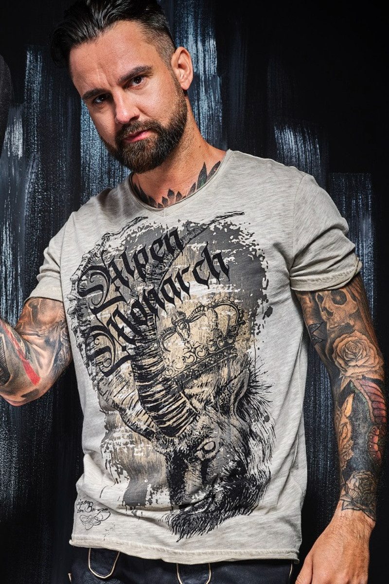 Hangowear Trachtenshirt Trachtenshirt Herren - WALLACE günstig online kaufen