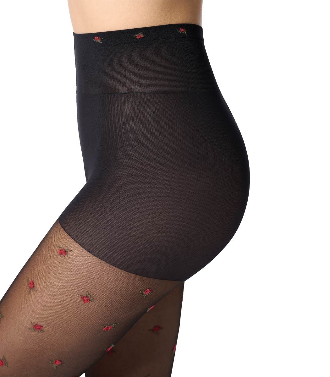 Oroblú Feinstrumpfhose FLORAL FANCY 30 DEN 30 DEN (Packung 1 St. 1er-Pack) verlockend