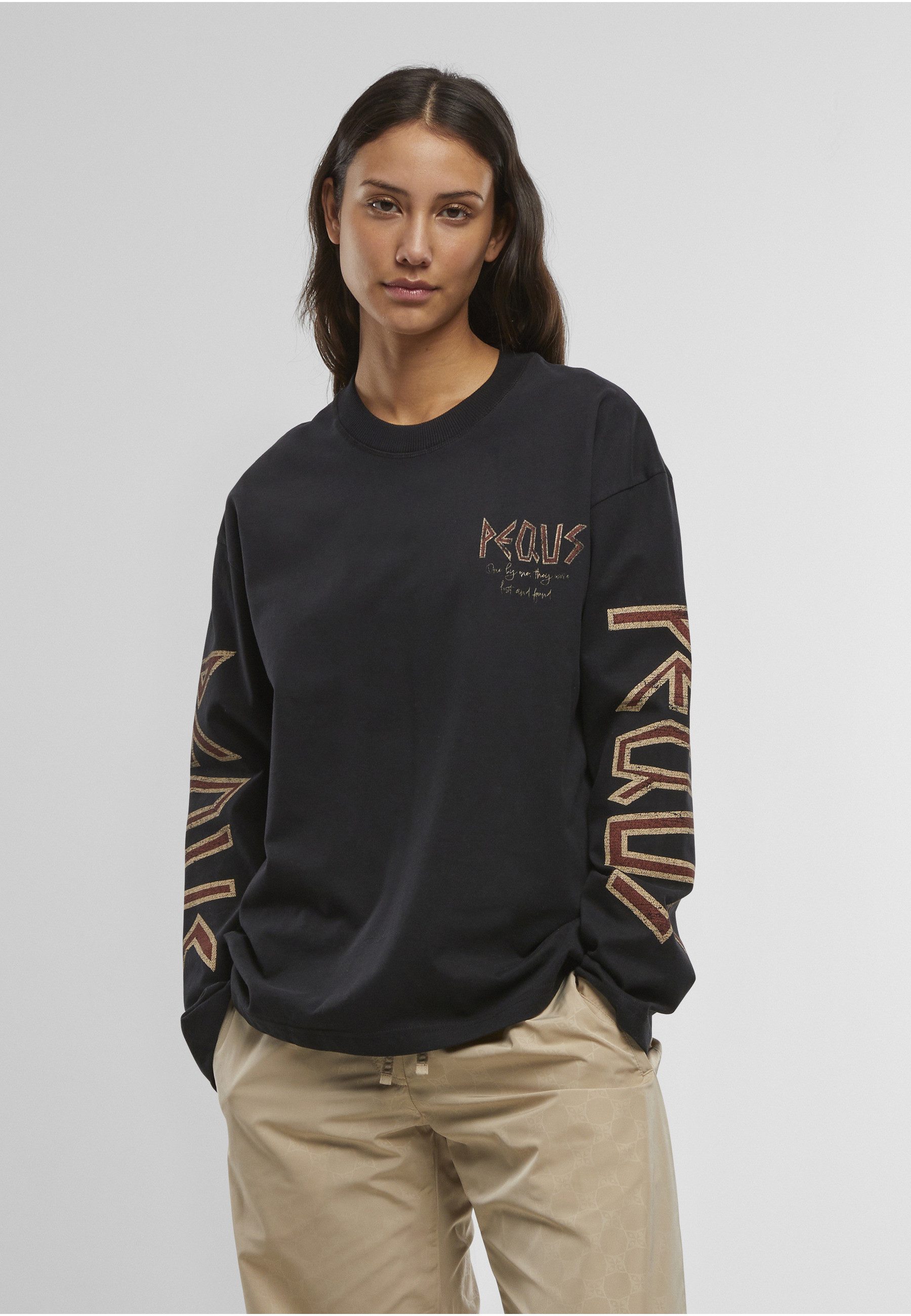 PEQUS Rundhalsshirt PEQUS PEQUS Ancient Love Story Long Sleeve (1-tlg)