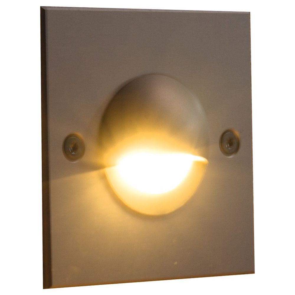 HEITRONIC Einbauleuchte LED Einbauleuchte 3W 3000K 145lm IP64 80x80mm, LED