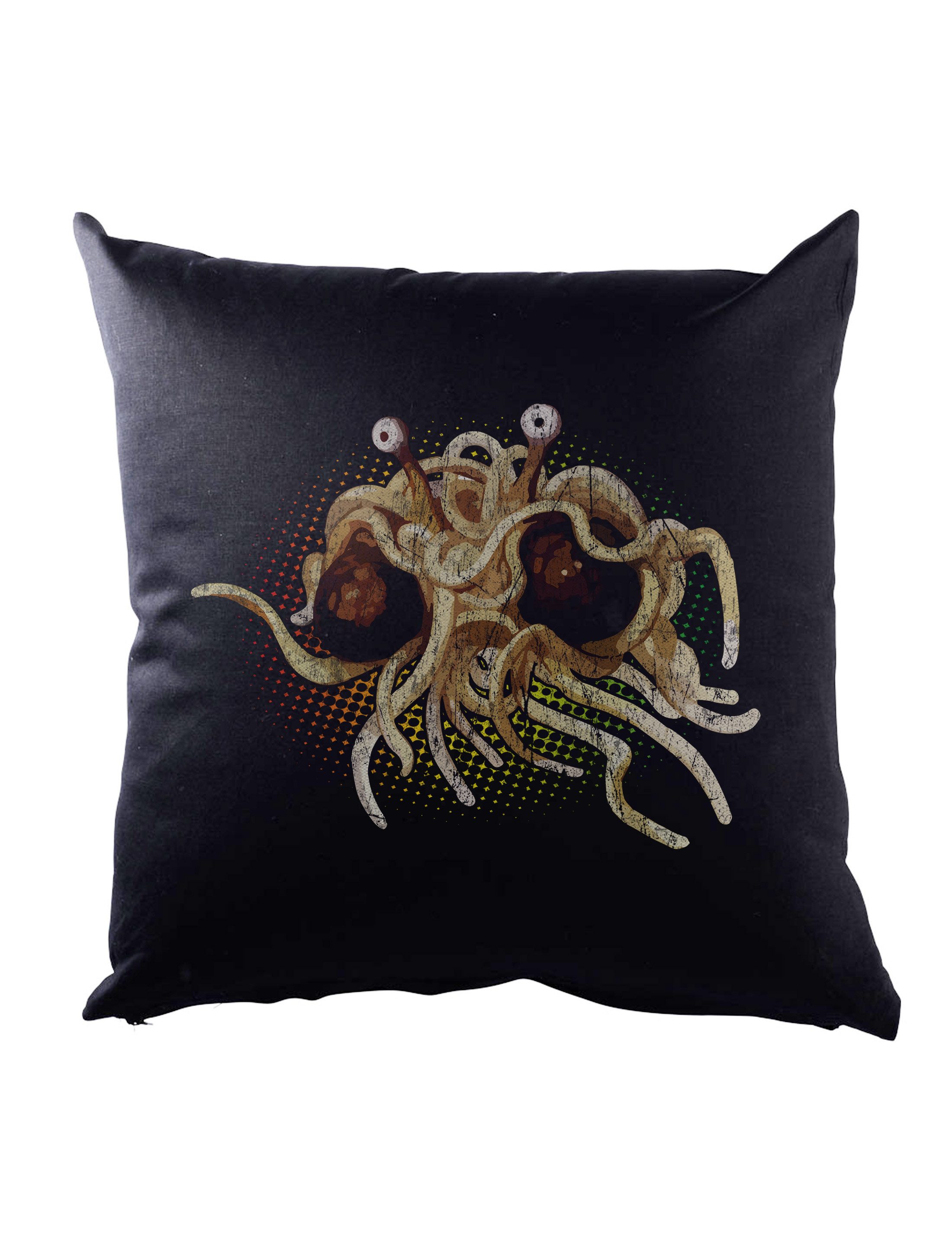 Urban Backwoods Dekokissen Reggae Spaghetti Monster Dekokissen Italain Restaurant Reggae, Italy Jamaika Italien Italiener