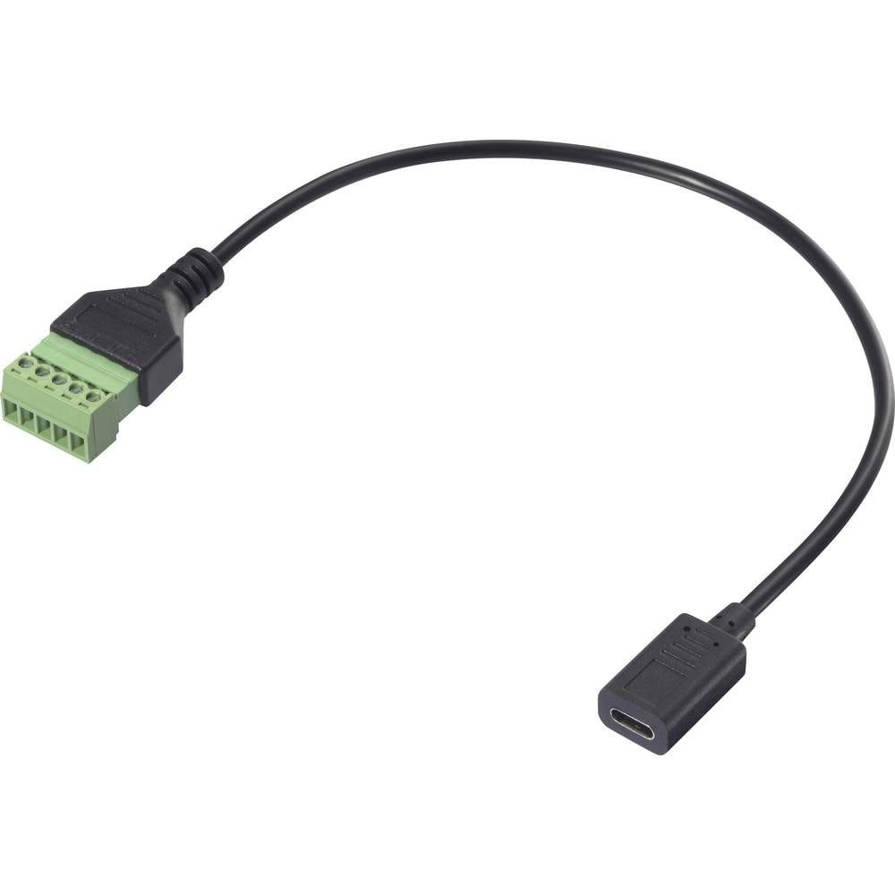 USB-C® Adapterkabel - USB-C®-Buchse auf 5-pol USB-Adapter