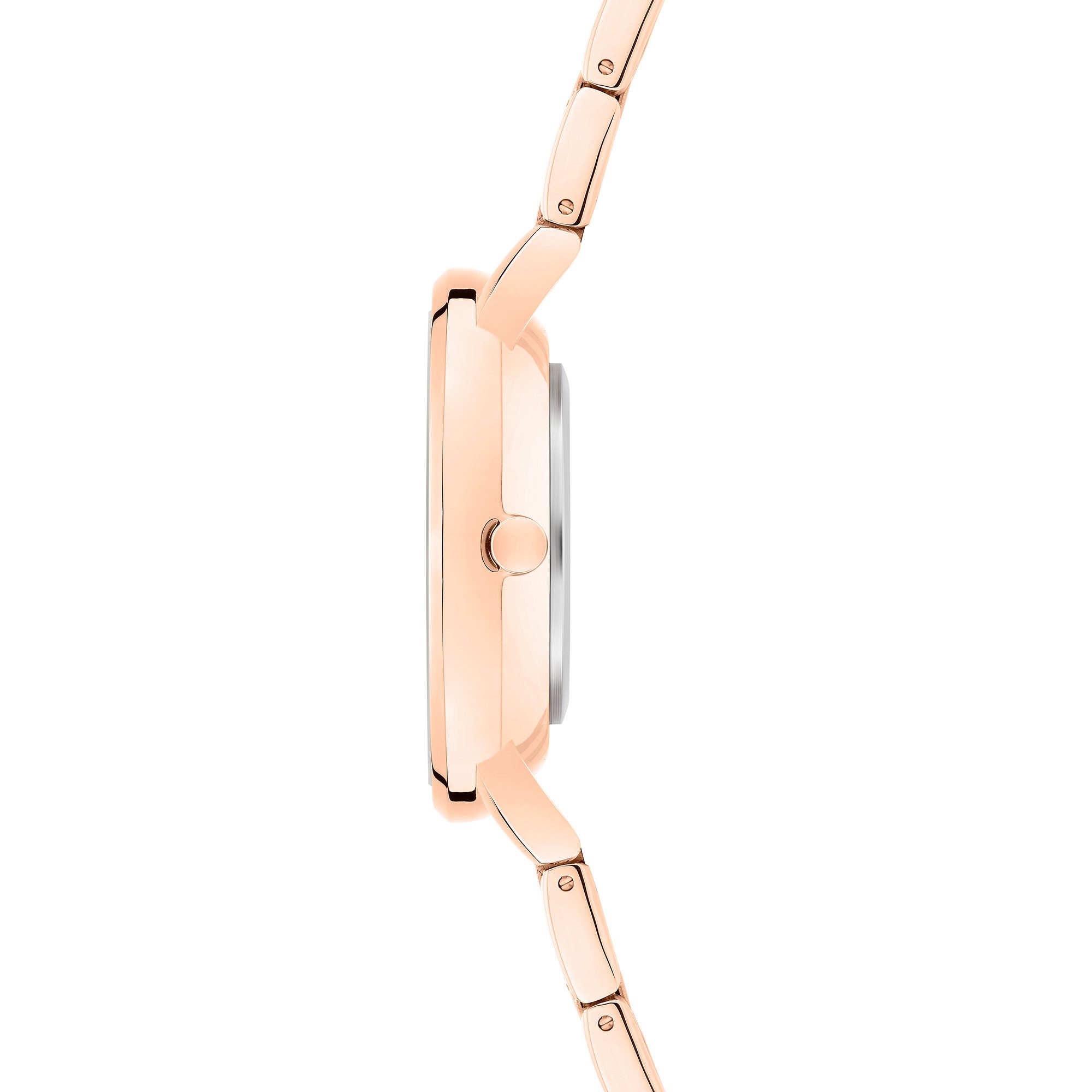 s.Oliver Quarzuhr Modern Basics SO-4475-MQ, Armbanduhr, Damenuhr, Edelstahlarmband, analog