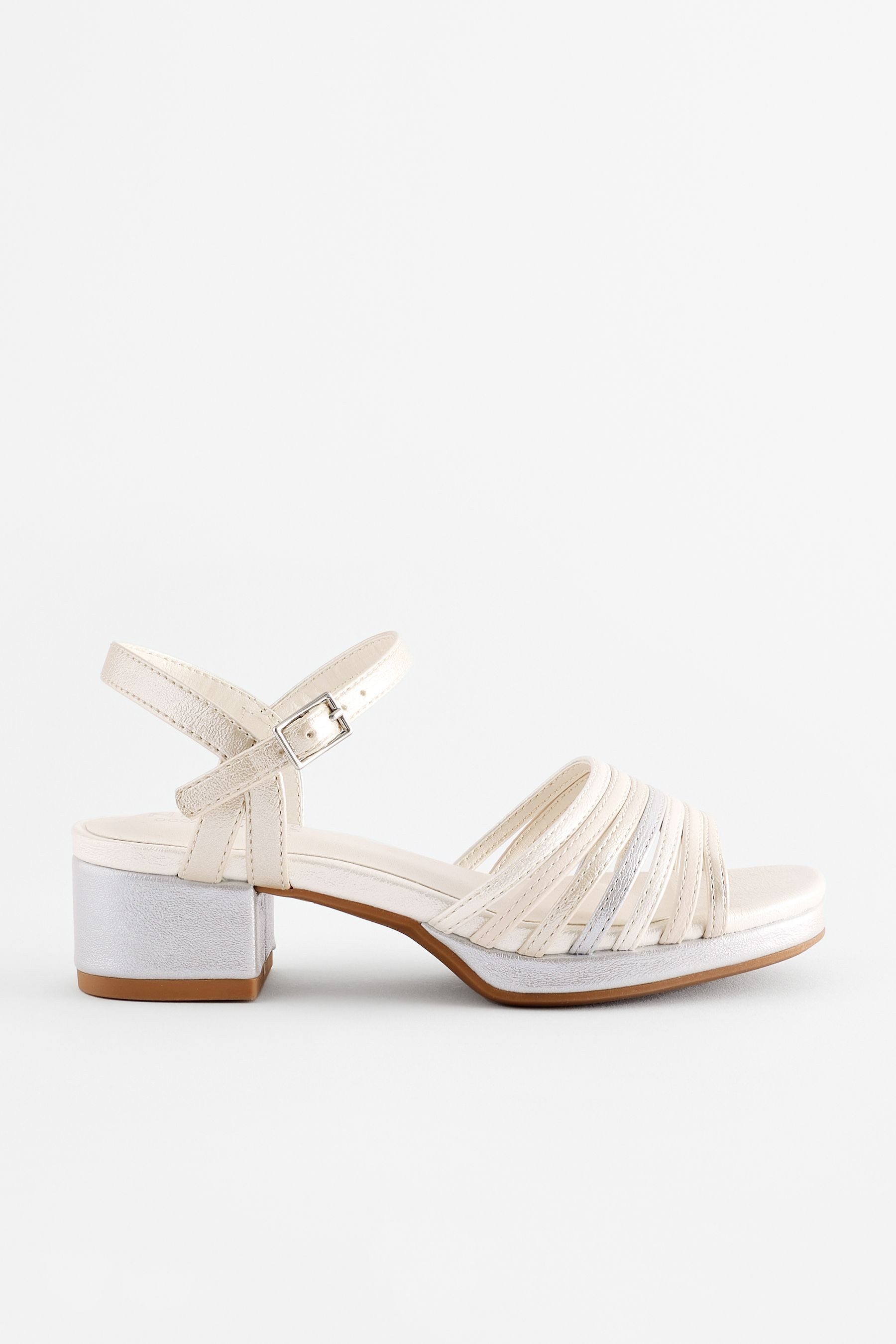 Festliche Sandalen mit Plateauabsatz Plateausandaletten