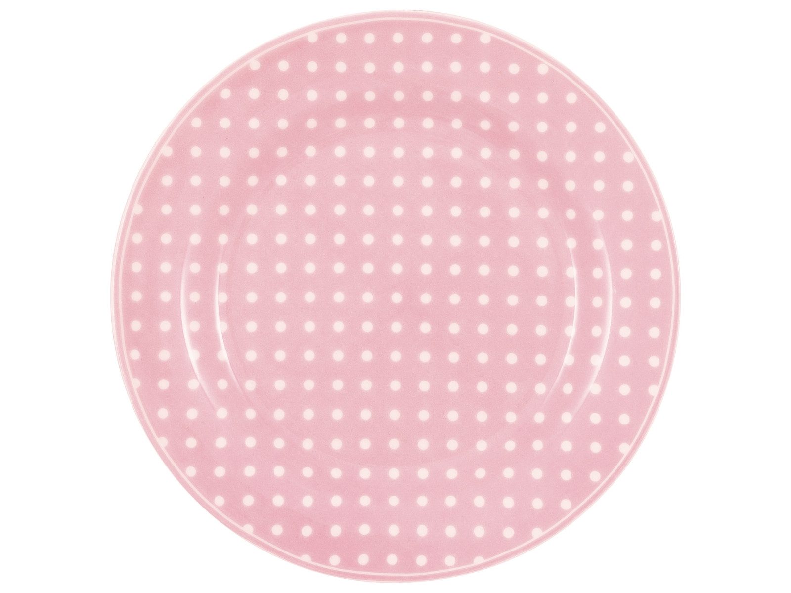 Greengate Frühstücksteller Dotty Frühstücksteller pale pink 20,2cm