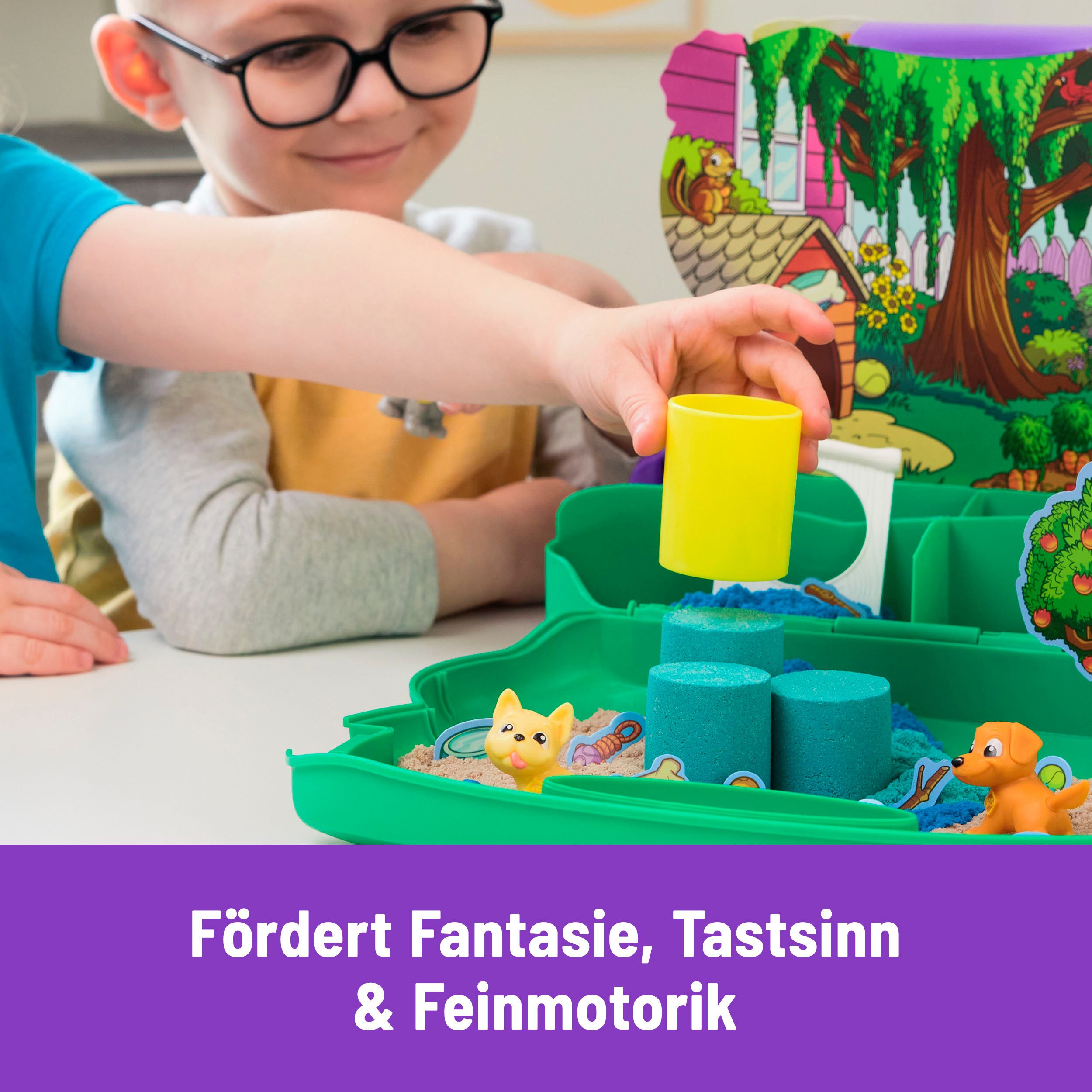 Spin Master Creative Set Kinetic Sand - Dog Park Suitcase 680 g