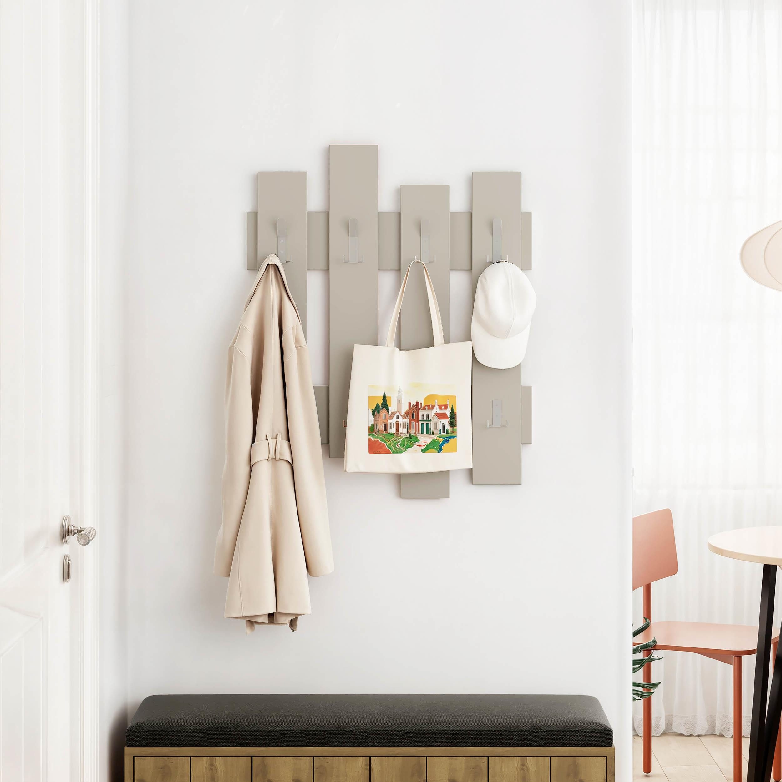 Decortie Wandgarderobe Wave, Aufhänger/ Hänger, 64 x 4 x 81 cm