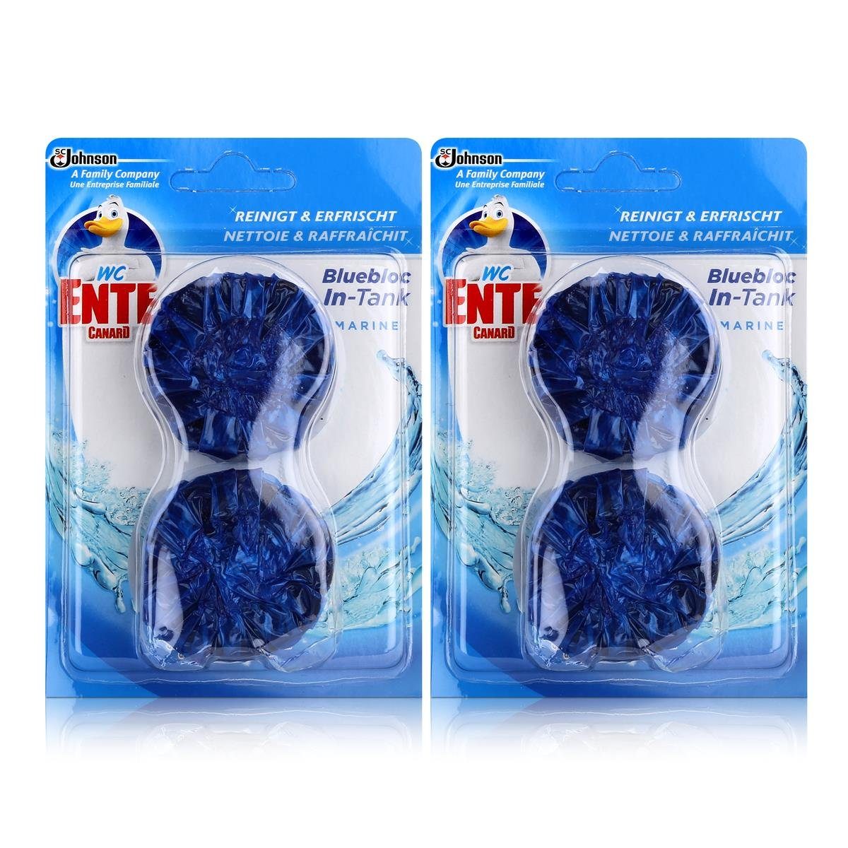 WC Ente WC Ente Bluebloc In-Tank Marine 2x50g WC-Frische (2er Pack) WC-Reiniger