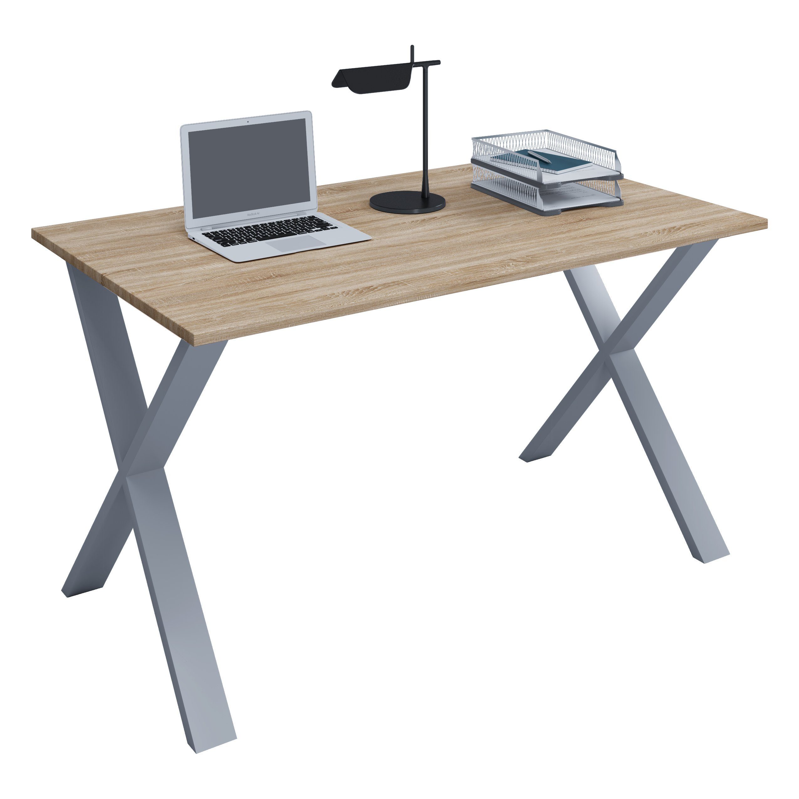 Schreibtisch Bürotisch Lona H. 76 x B. 110 x T. 80 cm
