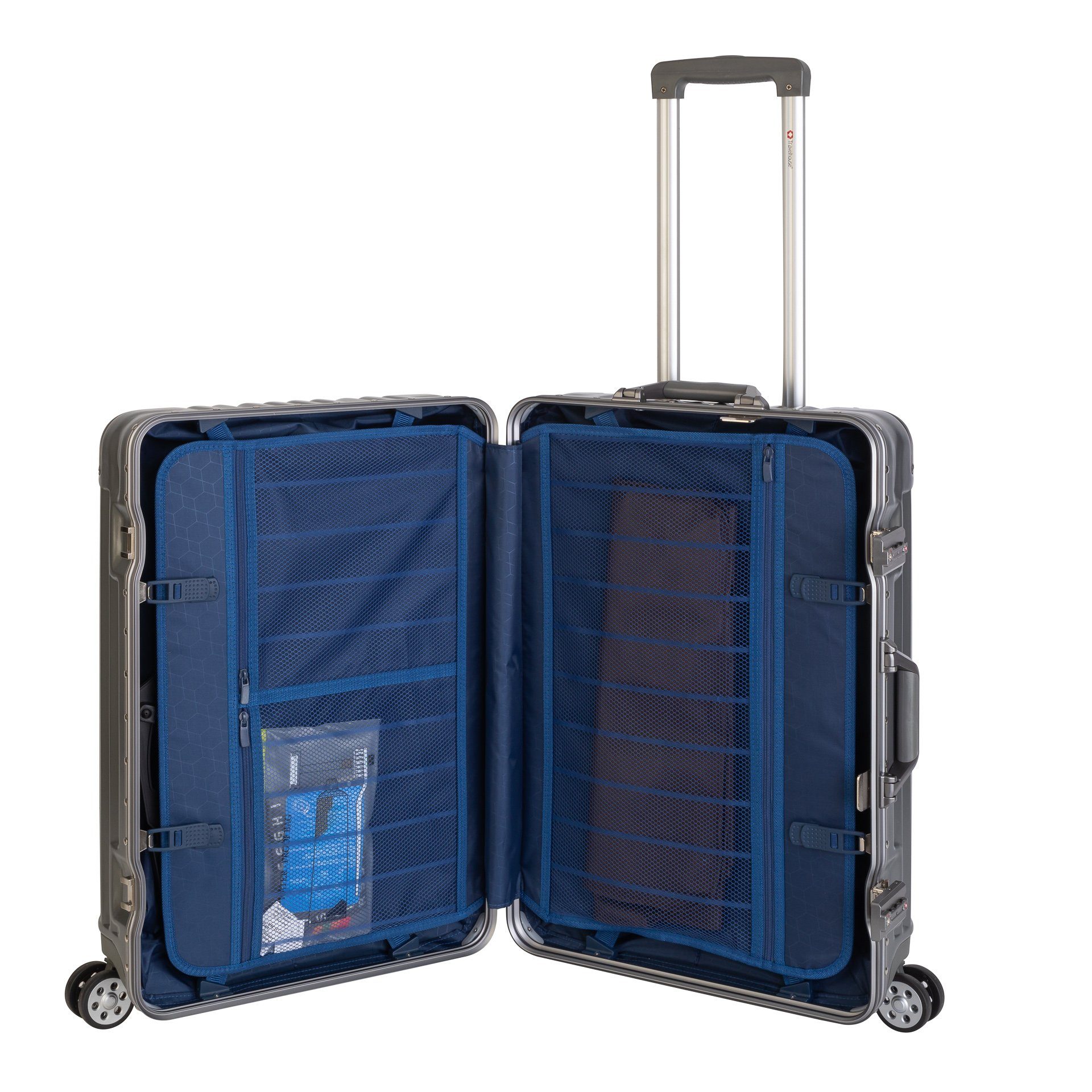 Travelhouse Hartschalen-Trolley London, 4 Rollen, Polycarbonat-Hartschale günstig online kaufen