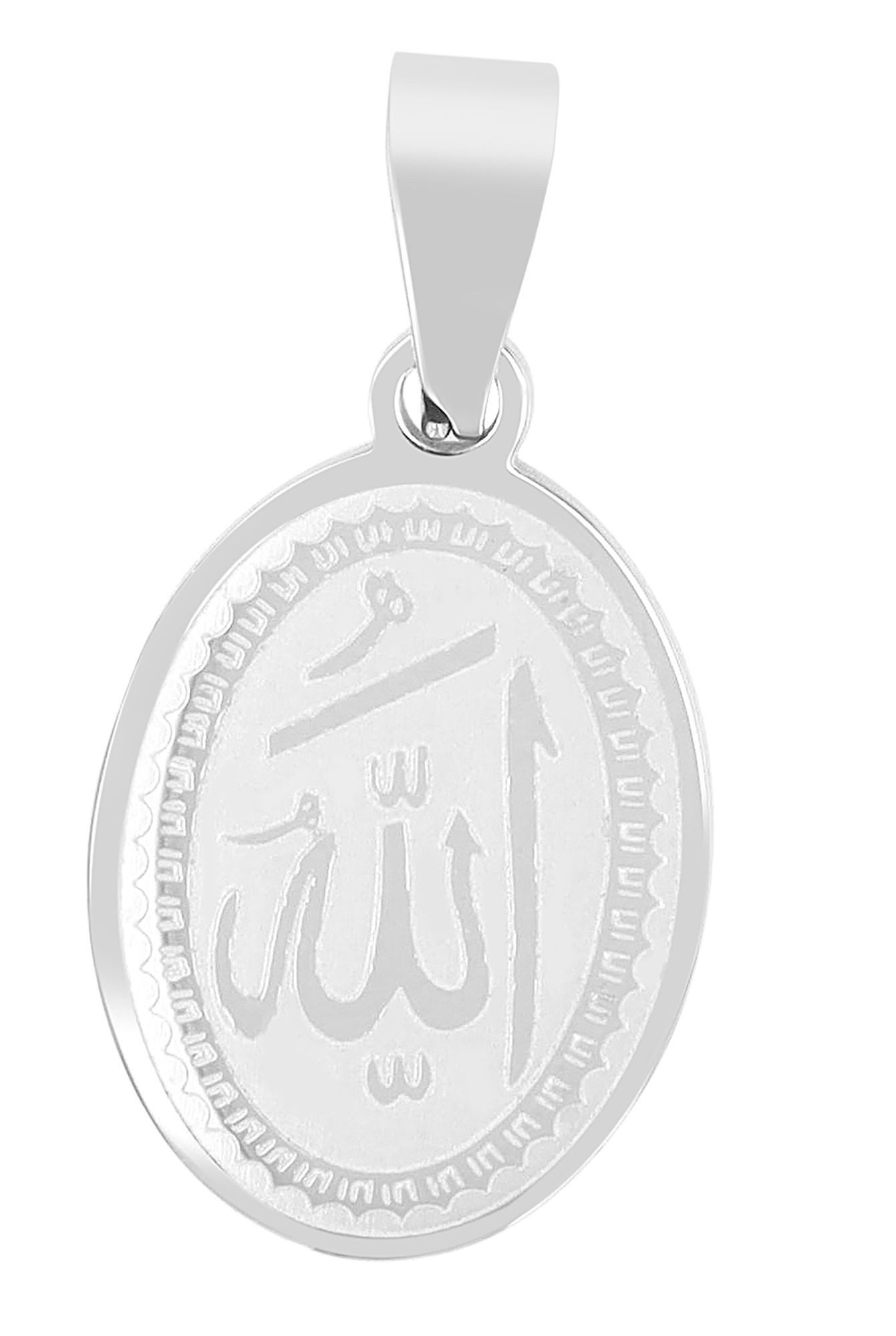 AKZENT Kettenanhänger Hassan Edelstahl silber (Einzeln) günstig online kaufen