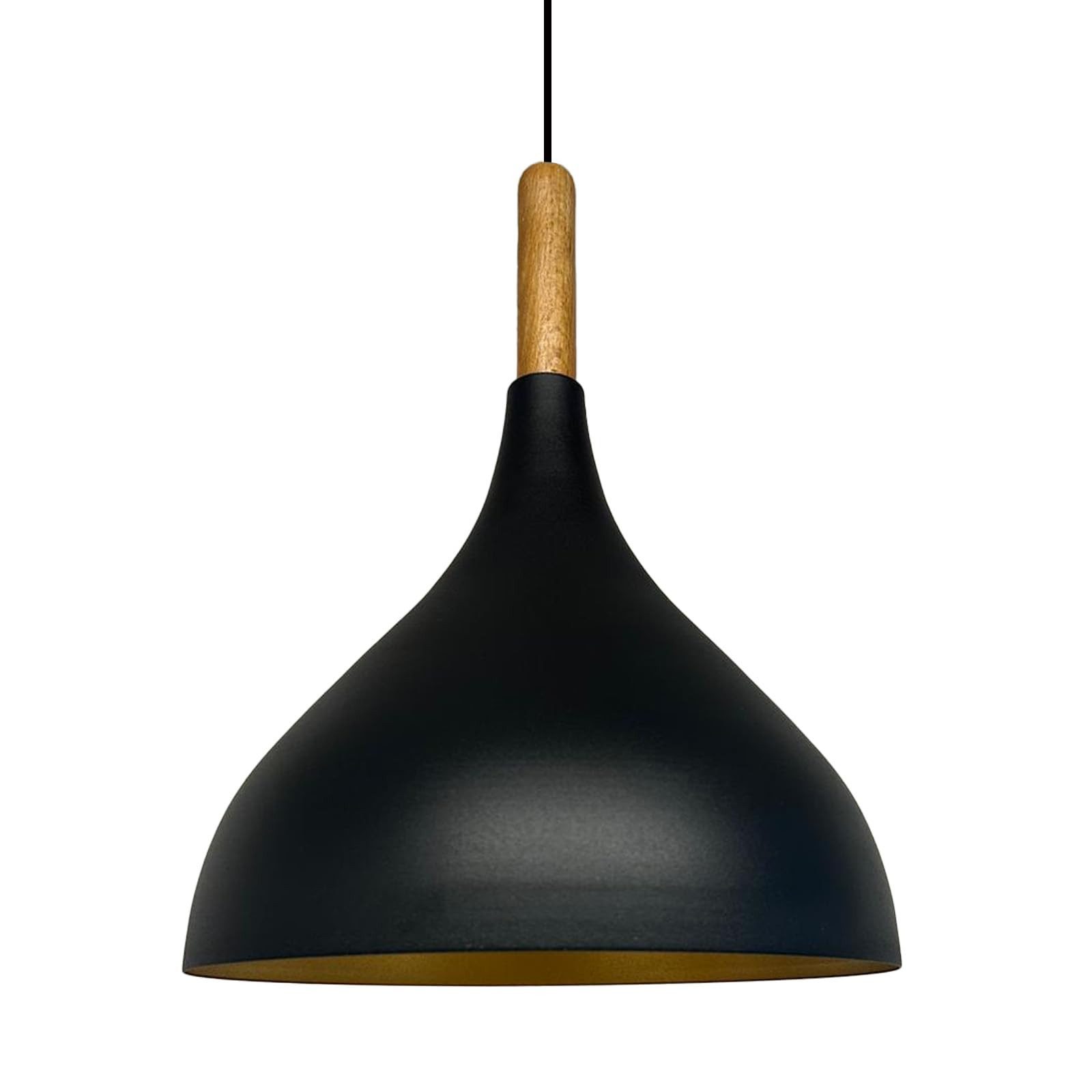 Bamyum Pendelleuchte Adash Pendelleuchte Schwarz, 1 günstig online kaufen