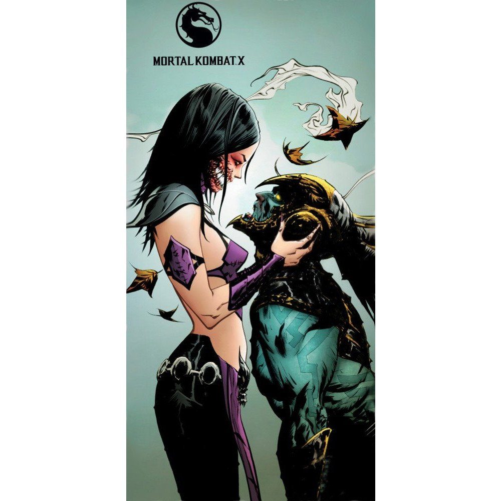 Mortal Kombat Badetuch Mortal Kombat X Strandtuch Badetuch Maße ca.: 140 x 70 cm, (1-St)