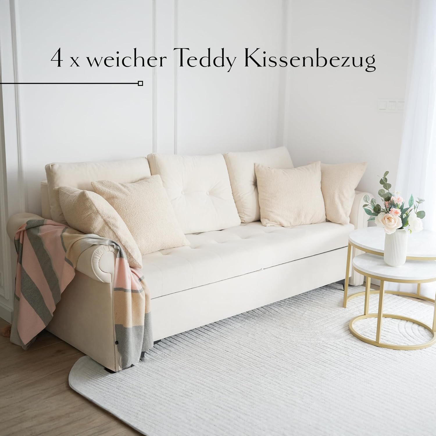 DYNMC you Kissenbezug Teddy Sofakissen - günstig online kaufen