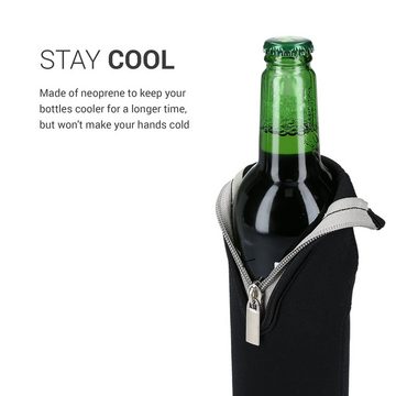 kwmobile Outdoor-Flaschenkühler 2x 330-500ml Flasche Flaschenkühler, für Bier und andere Getränke - aus isoliertem Neopren - Kühler