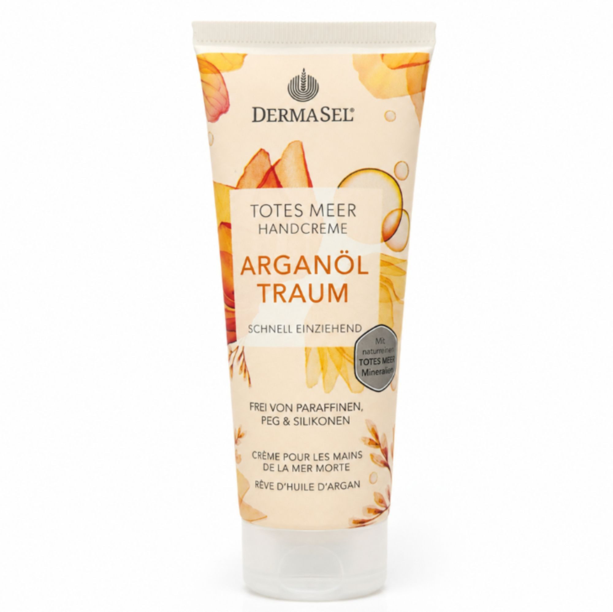 Handcreme DERMASEL Totes Meer Handcreme Arganöl Traum