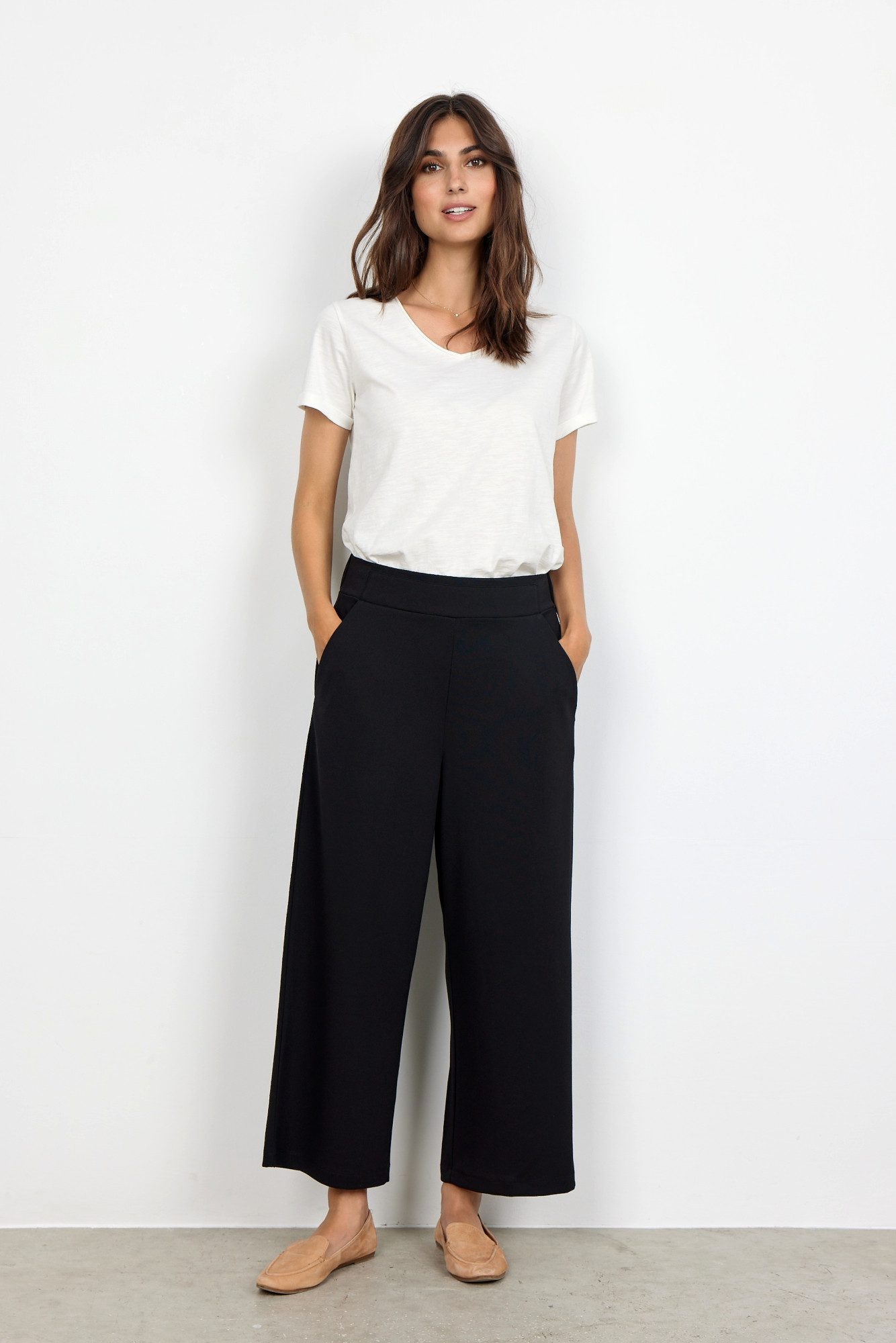 soyaconcept Culotte SC-SIHAM 36 - Stoffhose - leichte 7/8 Hose Damen – Bild 3 von 5