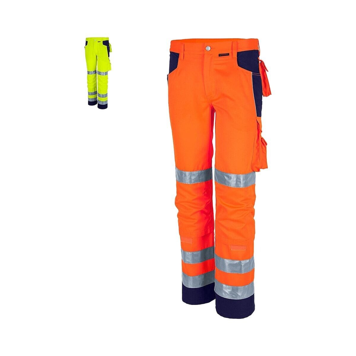 Arbeitsbundhose reflektierende PROfessionals Warnschutz-Bundhose (faserverstätkt)