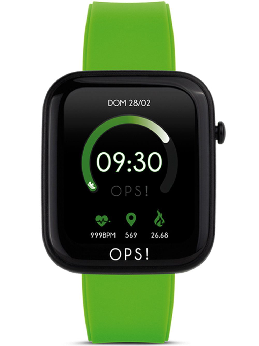 OPS! OBJECTS Quarzuhr OPS!SMART OPSSW-07 Active Smartwatch Unisex Uhr 38