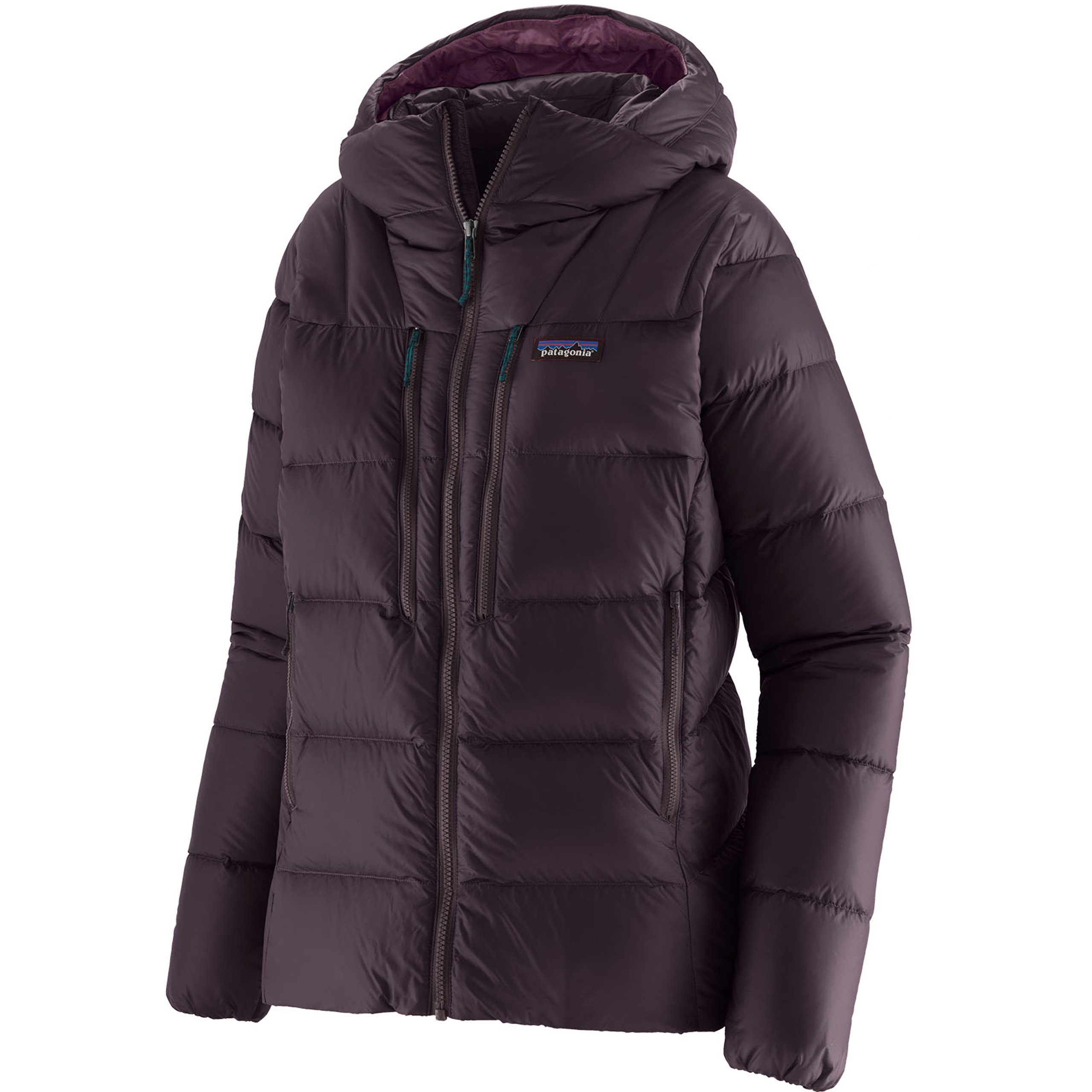 Patagonia Outdoorjacke Patagonia Womens Fitz Roy Down Hoody - Trekking-Daunenjacke mit Kapuze