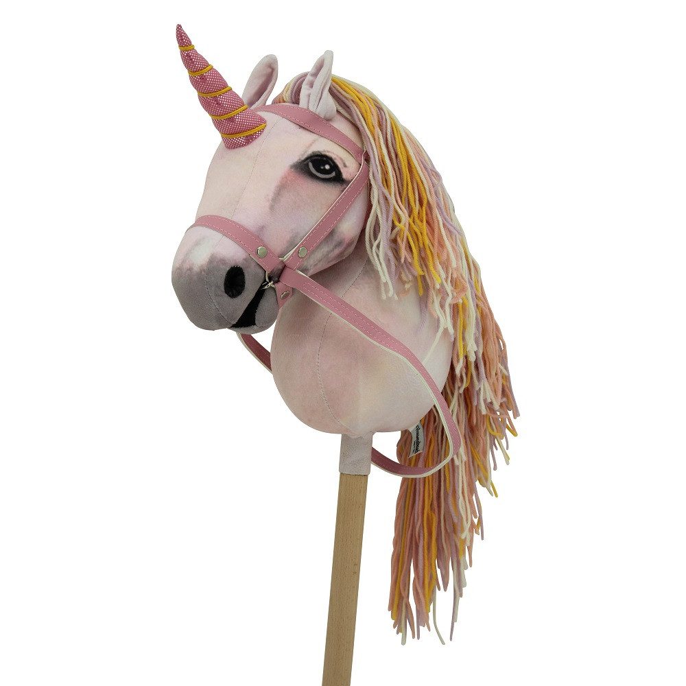 Haasenstrauch Hobby Horse Steckenpferd – Sweety Toys Pferd für Kinder