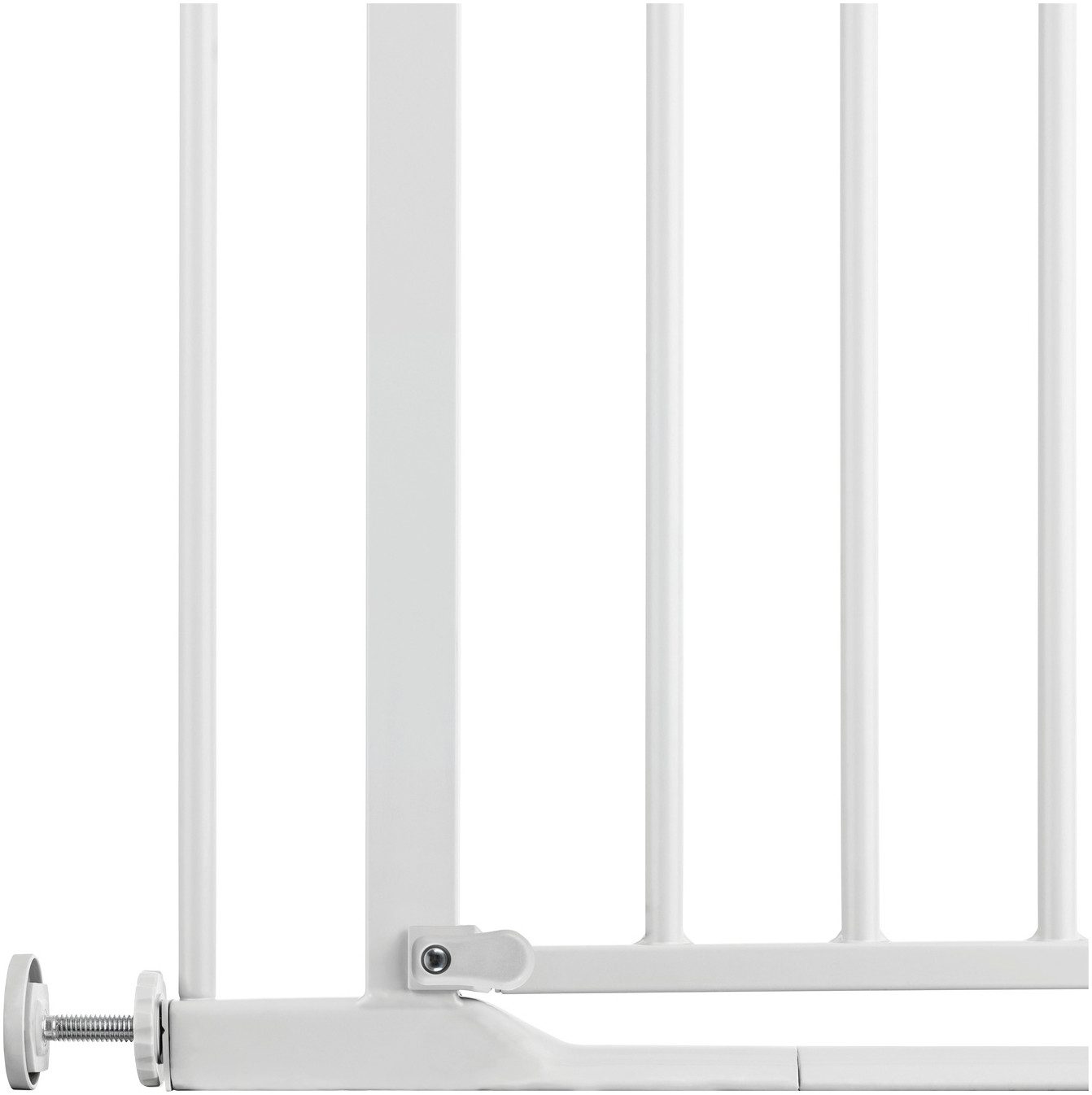 Hauck Türschutzgitter Clear Step 2, White, günstig online kaufen