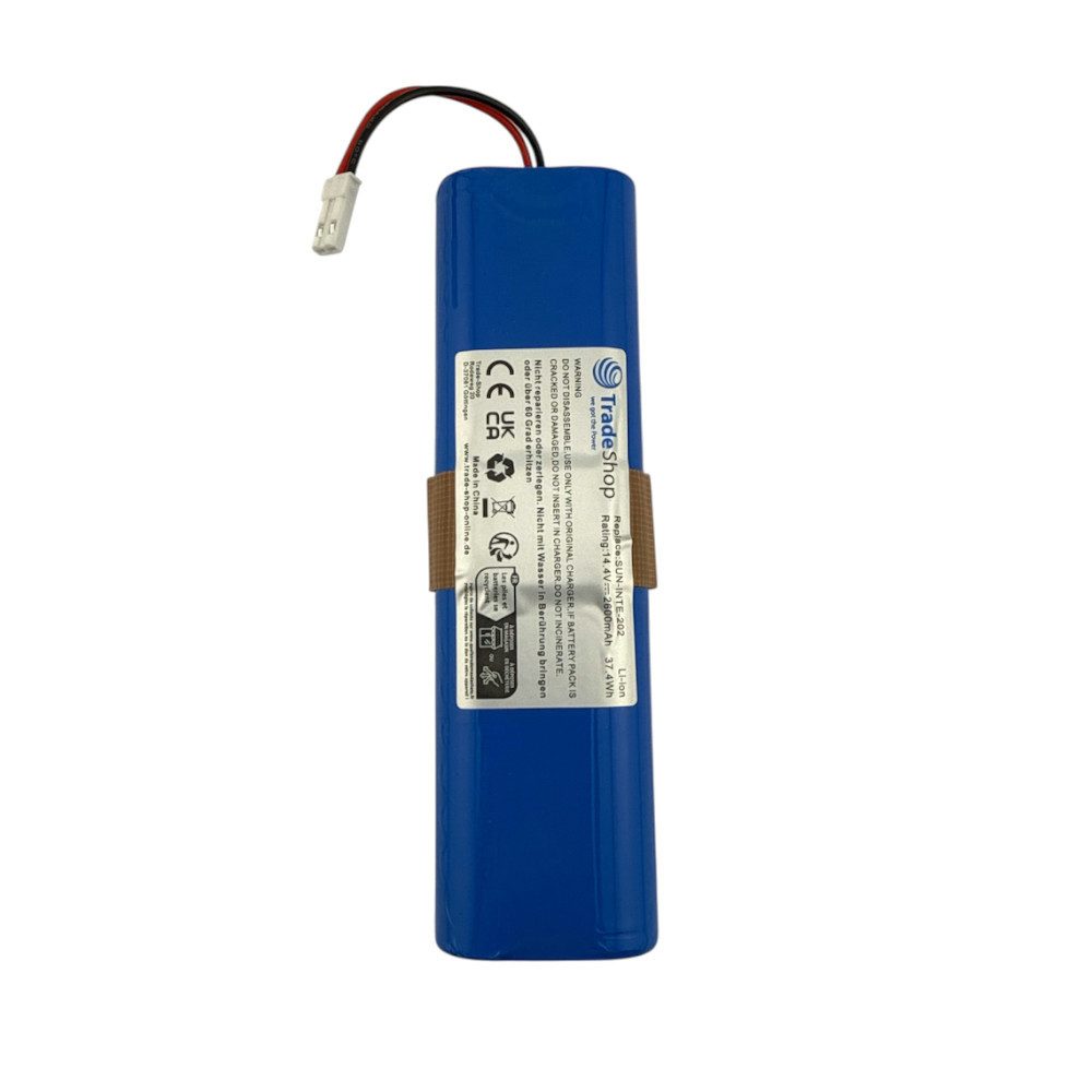 Trade-Shop 2x Akku passend für Medion MD18510 MD18600 MD19500 MD19510 MD19511 Akku Li-Ion 2600 mAh (14,4 V)