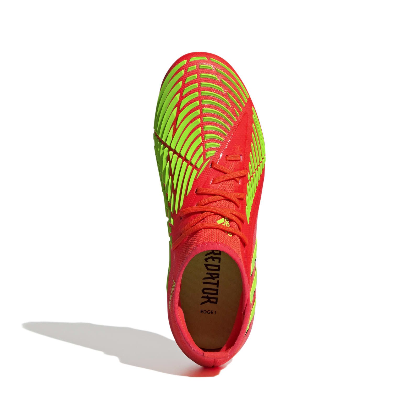 adidas Performance Predator Edge.1 FG (für feste Böden, Naturrasen) rot Kinder Fußballschuh