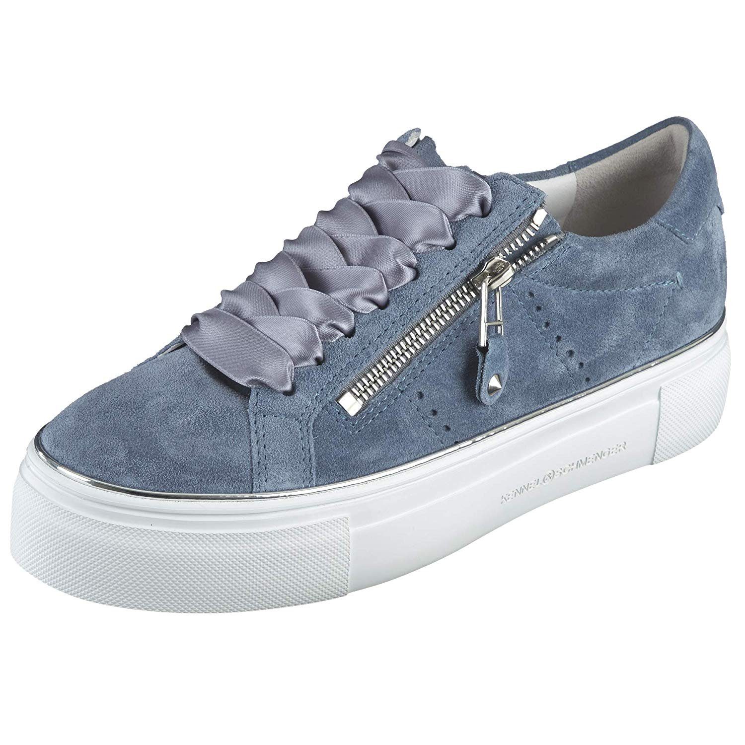 Kennel & Schmenger Big Sneaker in Cielo Suede