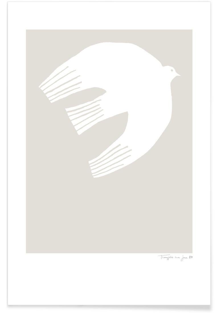 typealive Poster weißen Galeriequalität cm einem in Juniqe (1 breiten, Poster, mit St), Fine-Art-Print Rand 1