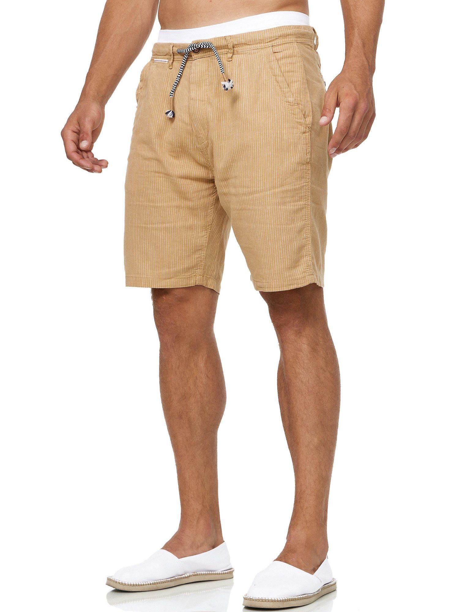 Indicode Men's Kinnaird Chino Cargo Shorts With Pockets In